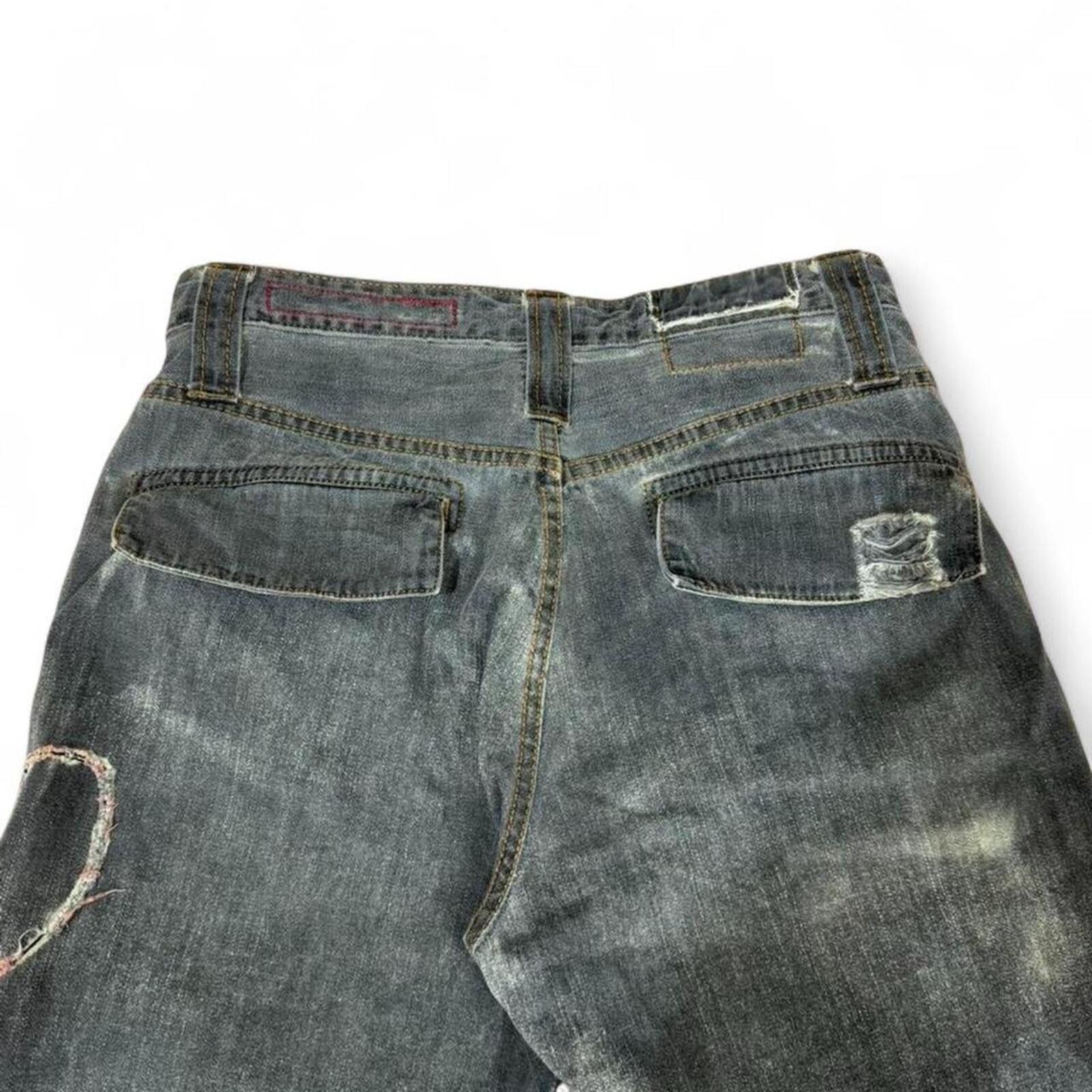Other Vintage rare Tough Jeansmith unique shade and detailing Size US 30 / EU 46 - 4 Thumbnail