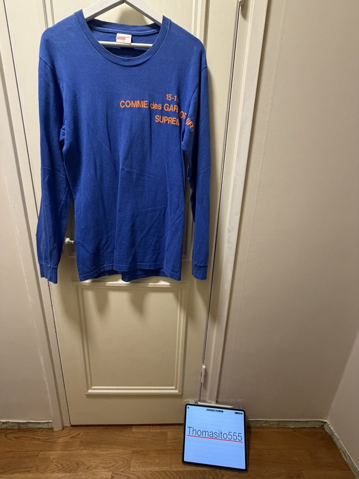 Comme des Garcons × Supreme Supreme CDG long sleeve tee 15-16