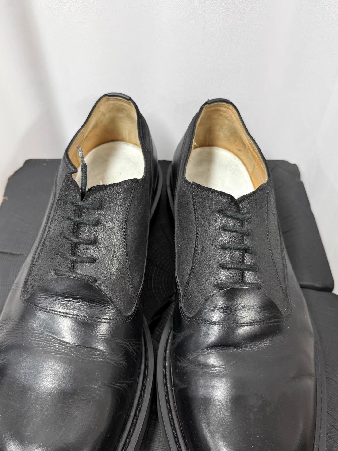 Maison Margiela Maison Margiela Suede Panel Derby Shoes K20 Size US 7 / EU 40 - 5 Thumbnail