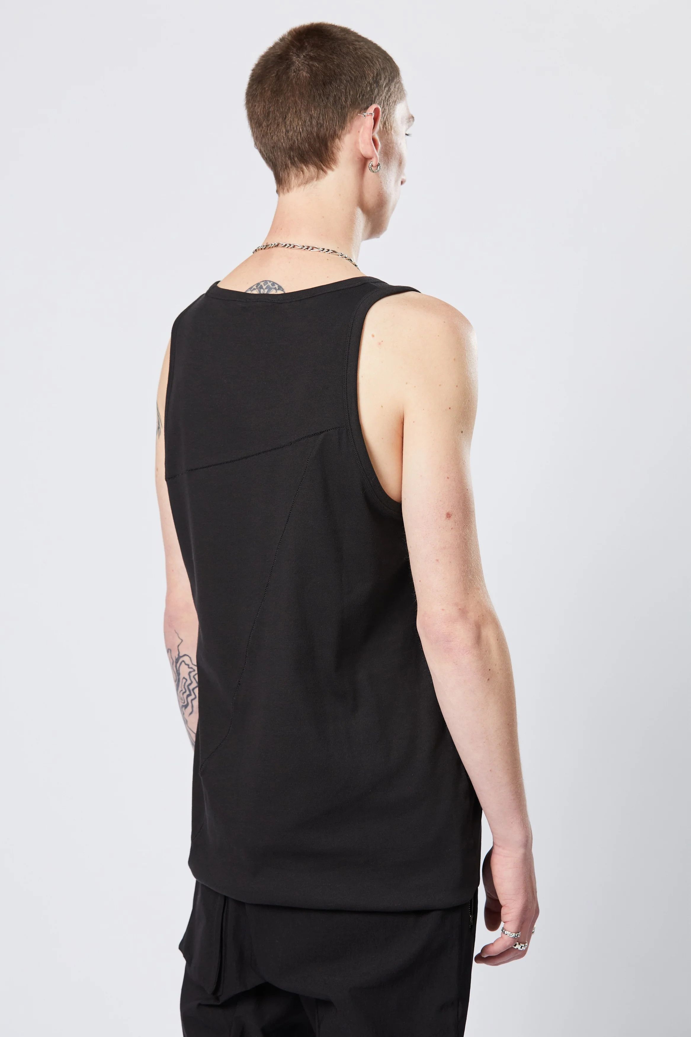 Thom Krom Thom Krom Black Tank Top S Size US S / EU 44-46 / 1 - 4 Thumbnail