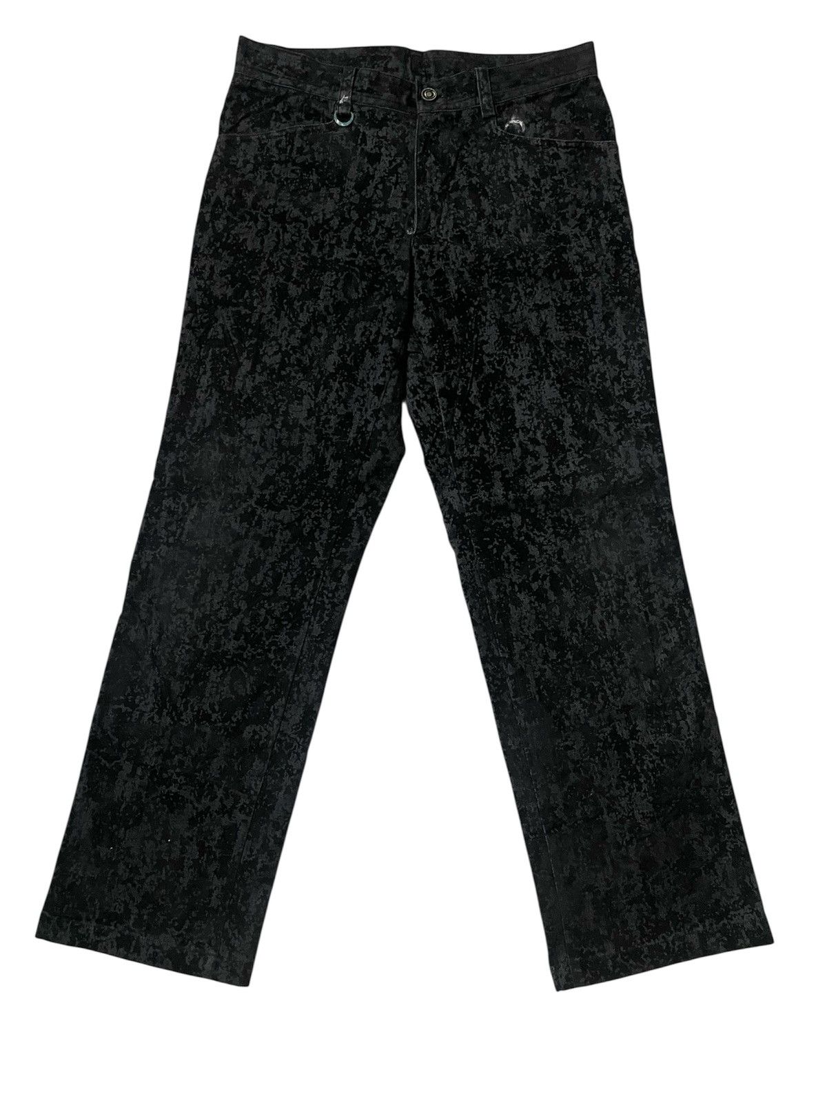 Jean Paul Gaultier JPG Floral Pattern Jeans