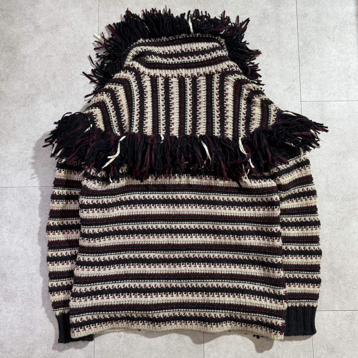 Chanel CHANEL FW14 Fringe Knit Cardigan Jacket Size US L / EU 52-54 / 3 - 3 Thumbnail