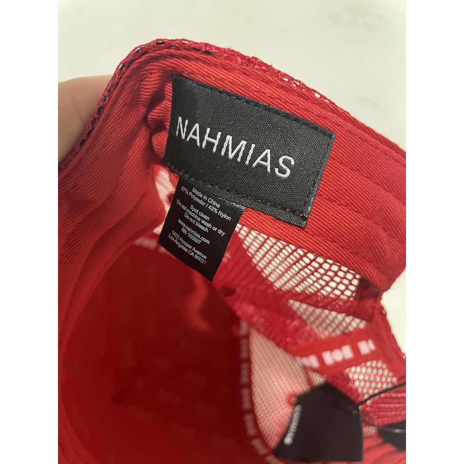 Nahmias Nahmias Miracle Academy Red Crystal Cap Brand New Size ONE SIZE - 2 Thumbnail