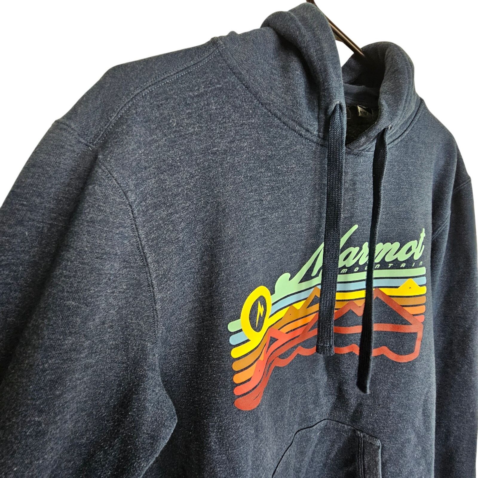 Marmot Marmot Mens Graphic Logo Hoodie Sweatshirt Size M Gorpcore Size US M / EU 48-50 / 2 - 5 Thumbnail