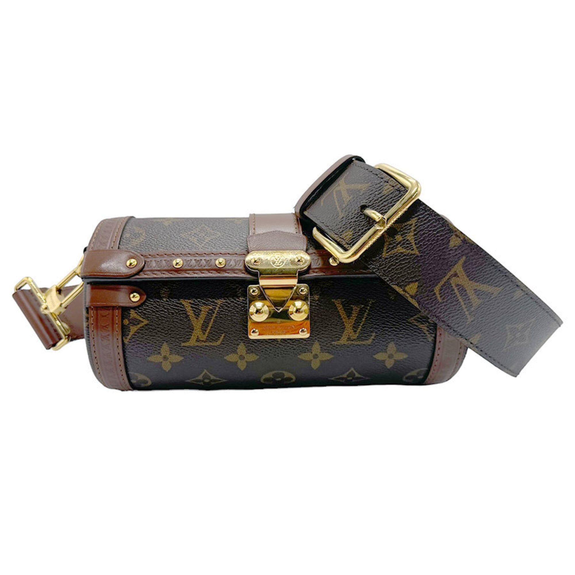 Louis Vuitton Louis Vuitton Shoulder Bag Monogram Papillon Trunk Canvas Brown Women's M57835 z9708 Size ONE SIZE - 1 Thumbnail