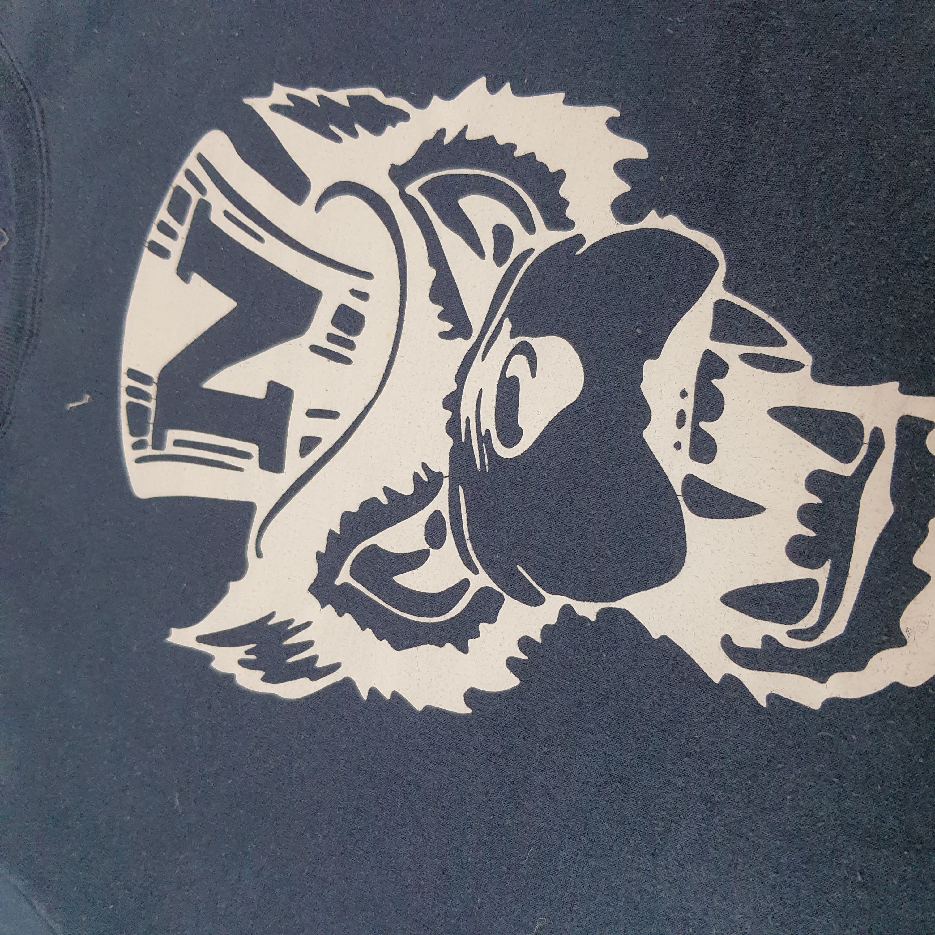District UNITED ARROWS Vintage Retro Willie The Wildcats Northwestern Sweatshirt Size US M / EU 48-50 / 2 - 2 Thumbnail