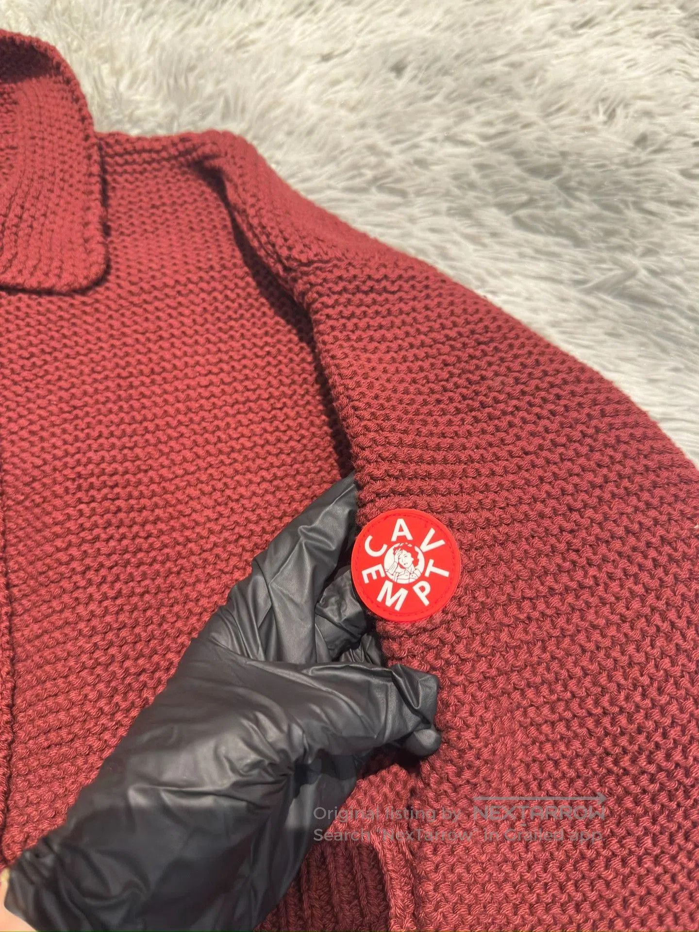 Cav Empt CE/CAVEMPT Wine Red Single. Size US M / EU 48-50 / 2 - 4 Thumbnail