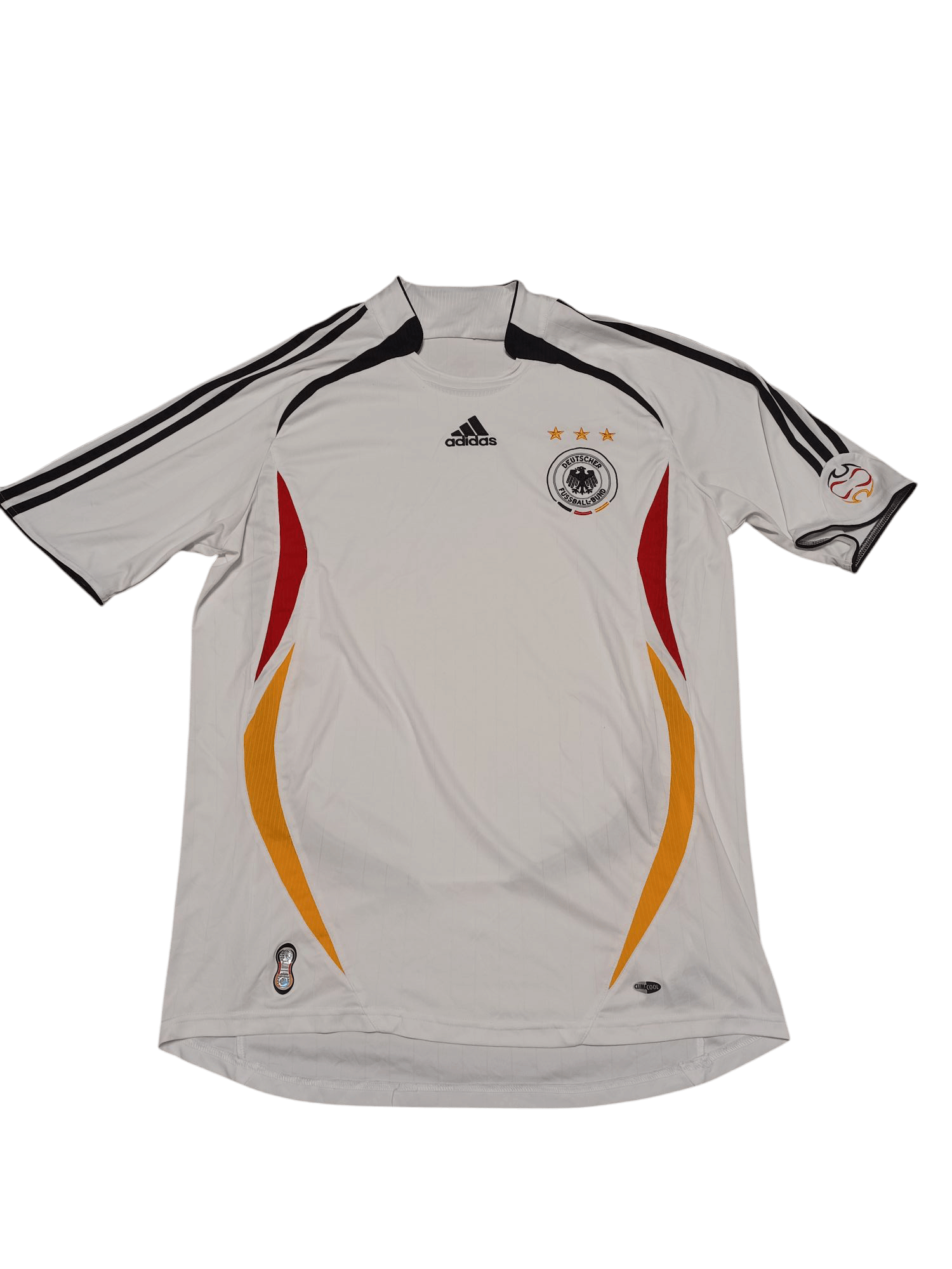 Adidas GERMANY ADIDAS 2006 VINTAGE SOCCER FOOTBALL JERSEY BLOKECORE Size US L / EU 52-54 / 3 - 1 Thumbnail