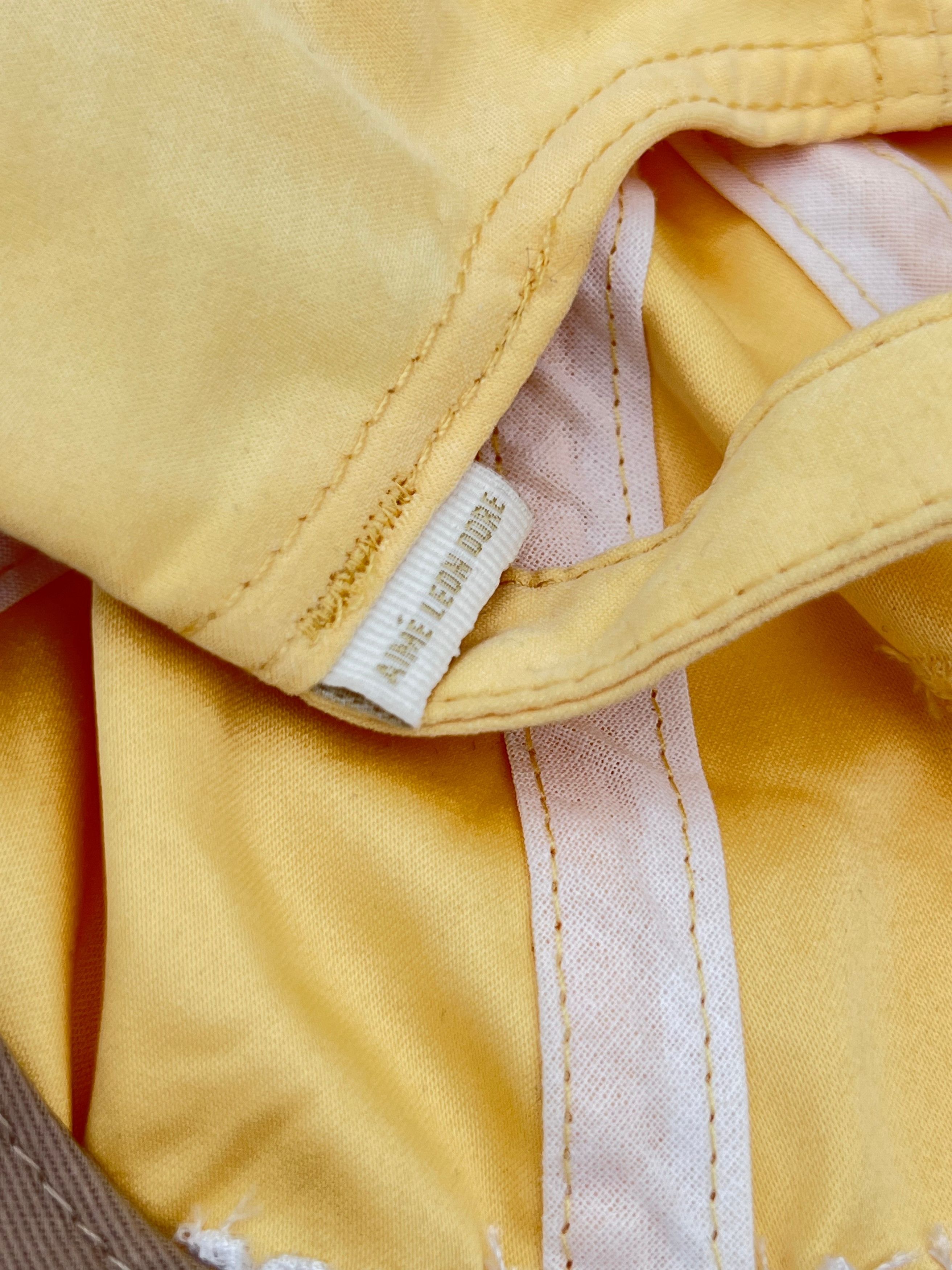 Aime Leon Dore Aime Leon Dore Tonal Sport Hat Yellow Size ONE SIZE - 5 Thumbnail