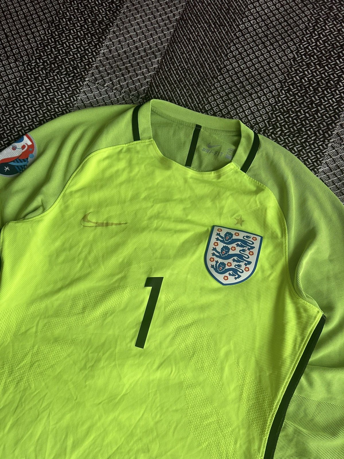Nike Football T-Shirt Nike Jersey England 2016/17 Player Issue M Size US M / EU 48-50 / 2 - 6 Thumbnail
