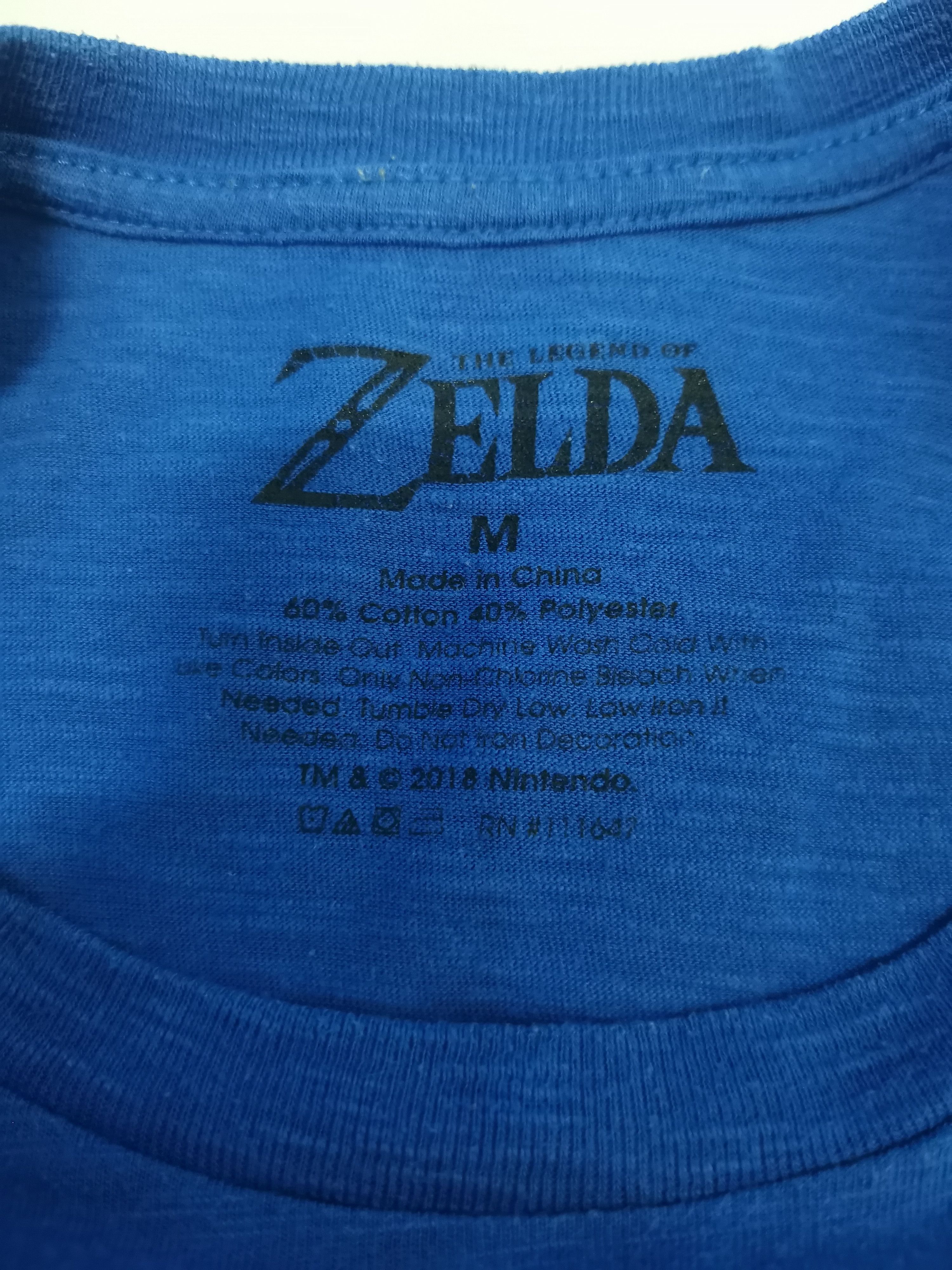 Anime The Legend of Zelda Anime Game Tee XBox PlayStation Size US M / EU 48-50 / 2 - 3 Thumbnail