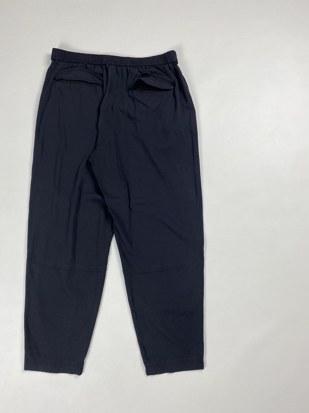 Designer × Helmut Lang Helmut Lang ladies viscose cropped pants trousers size ~ M Size 28" / US 6 / IT 42 - 14 Thumbnail