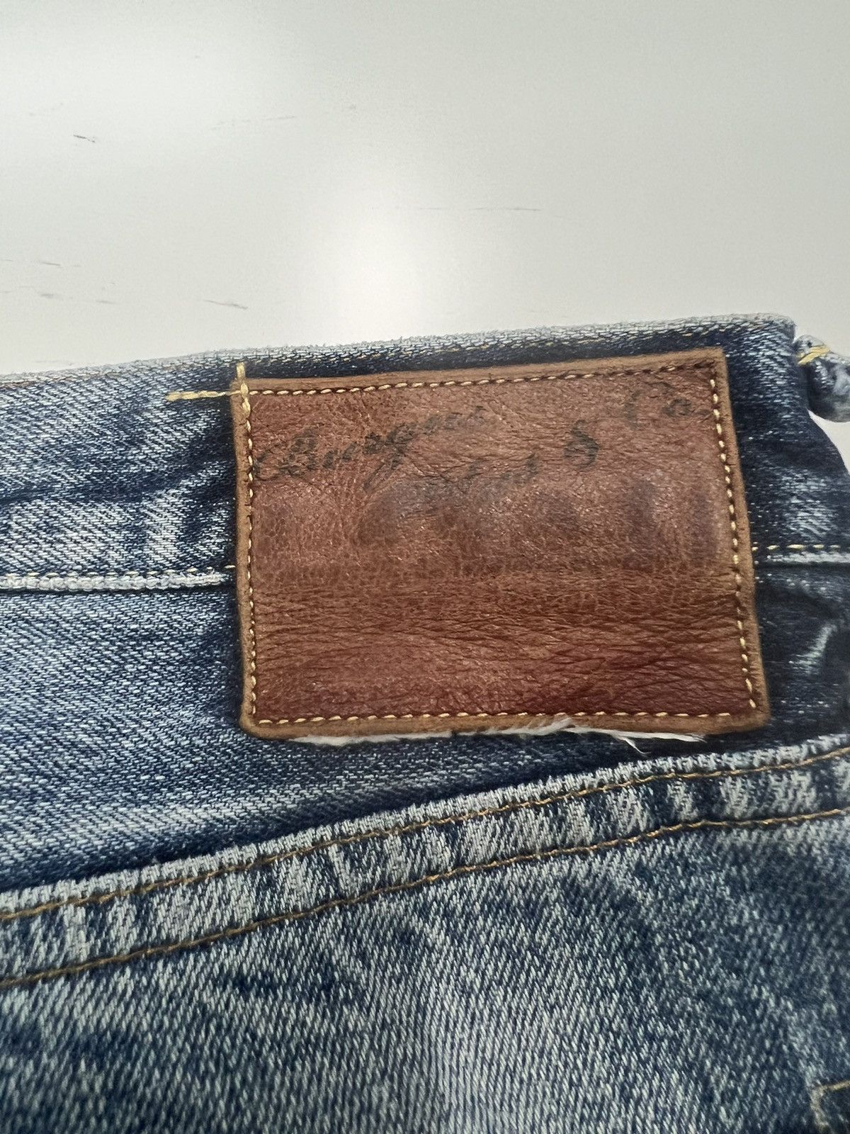 Burgus Plus BURGUS PLUS SELVEDGE DENIM SIZE 34 Size US 34 / EU 50 - 8 Thumbnail