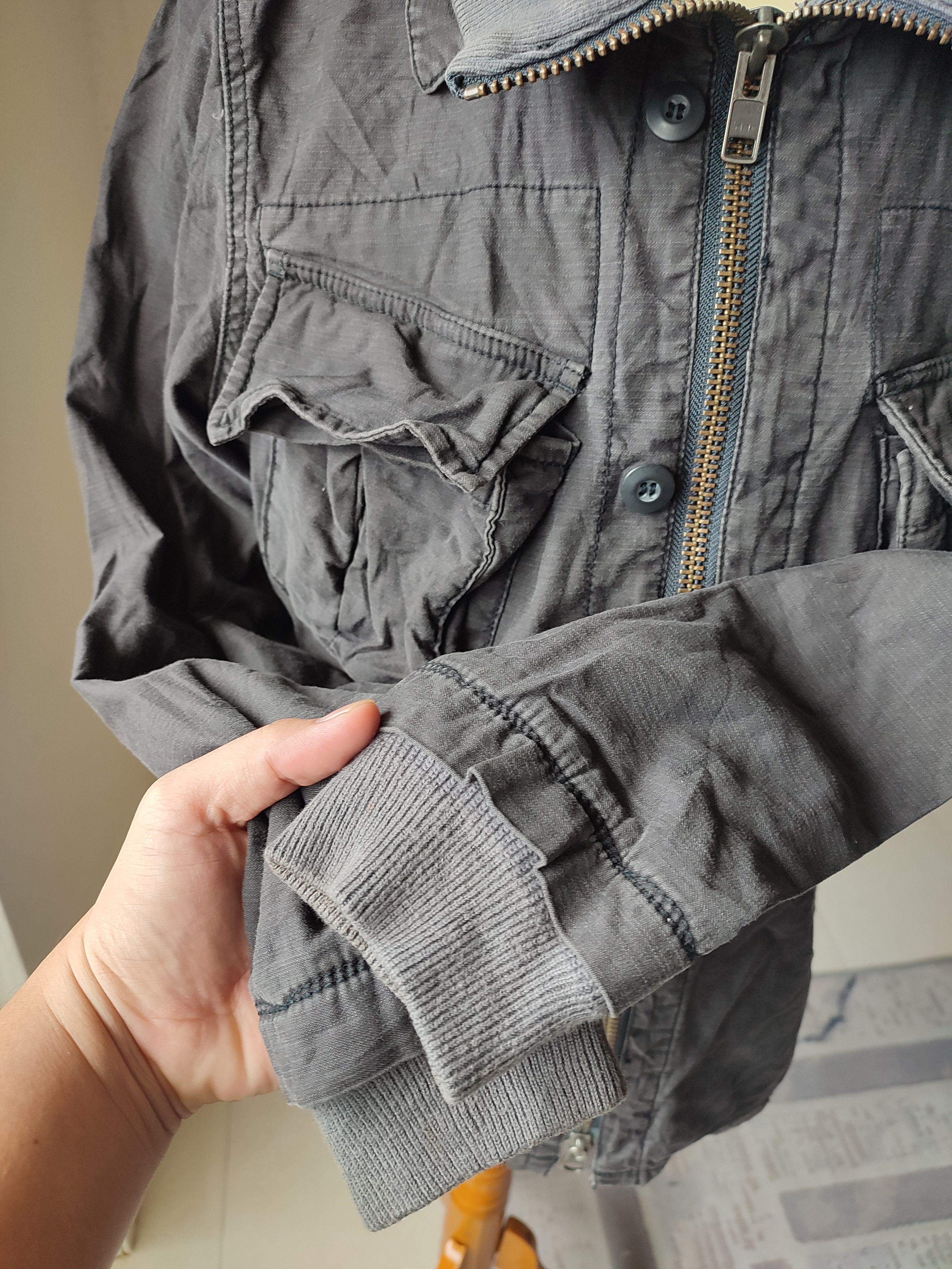 Other 💥90s💥 Rare Back Number Military Jacket Size US S / EU 44-46 / 1 - 9 Thumbnail
