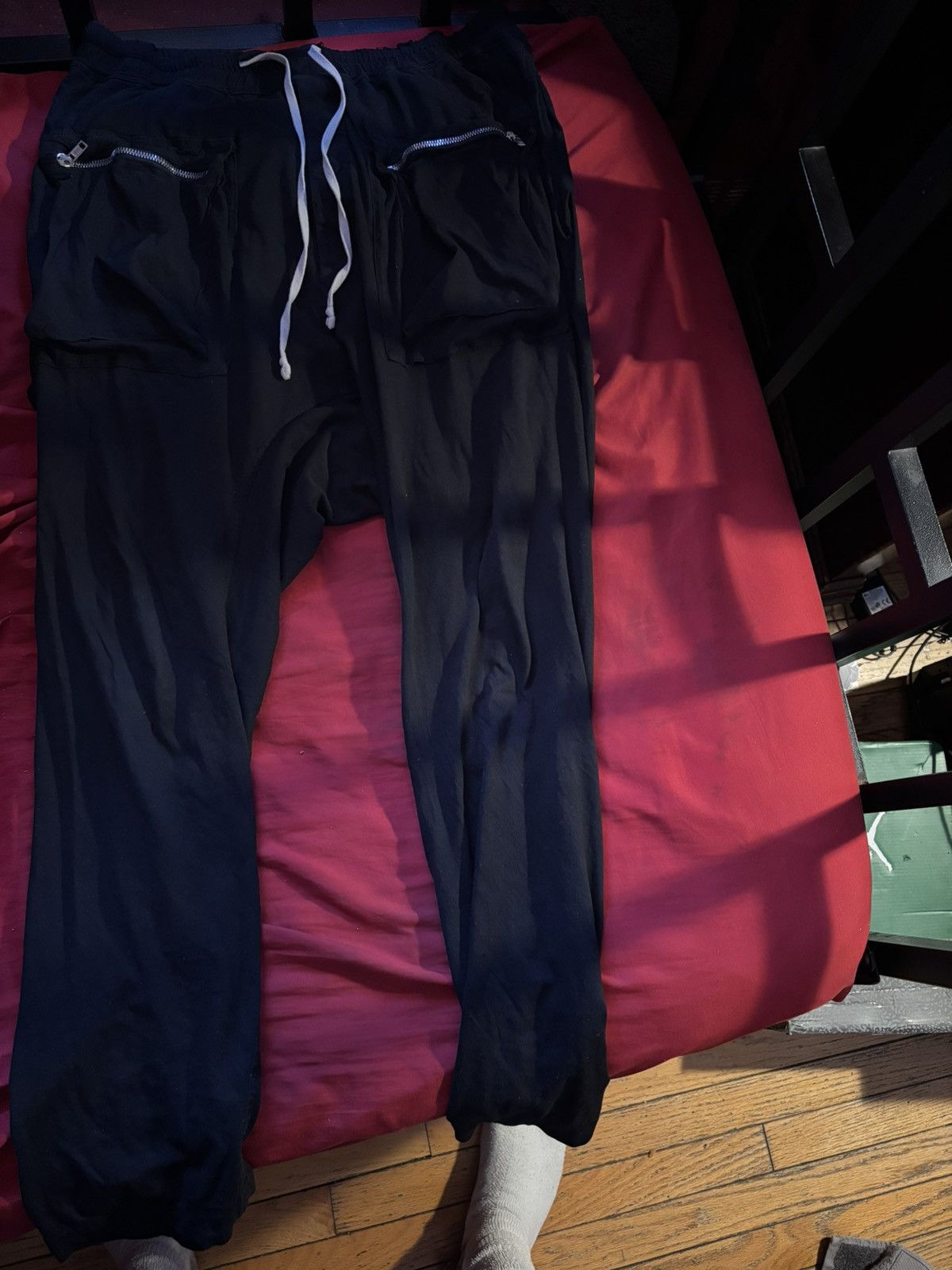 Rick Owens Rick Owens Long Drawstring Cargo Size US 33 - 1 Thumbnail