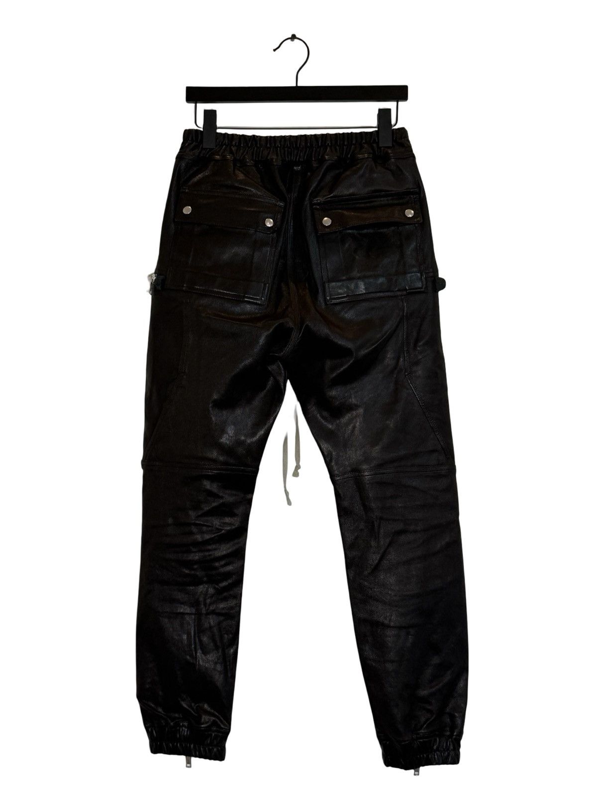 Rick Owens Rick Owens Leather Bauhaus Pants Size US 34 / EU 50 - 2 Thumbnail