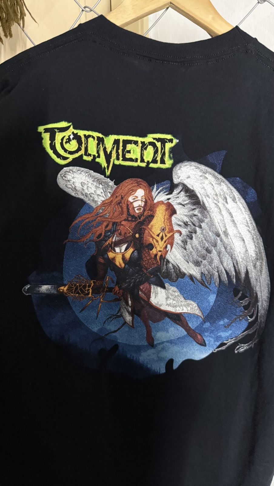 Vintage Vintage 2002 Magic The Gathering Torment Tshirt Black Size US L / EU 52-54 / 3 - 4 Thumbnail