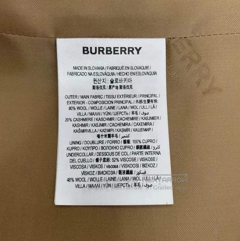 Burberry Burberry Brown Wool Women's Overcoat. Size XS / US 0-2 / IT 36-38 - 7 Thumbnail