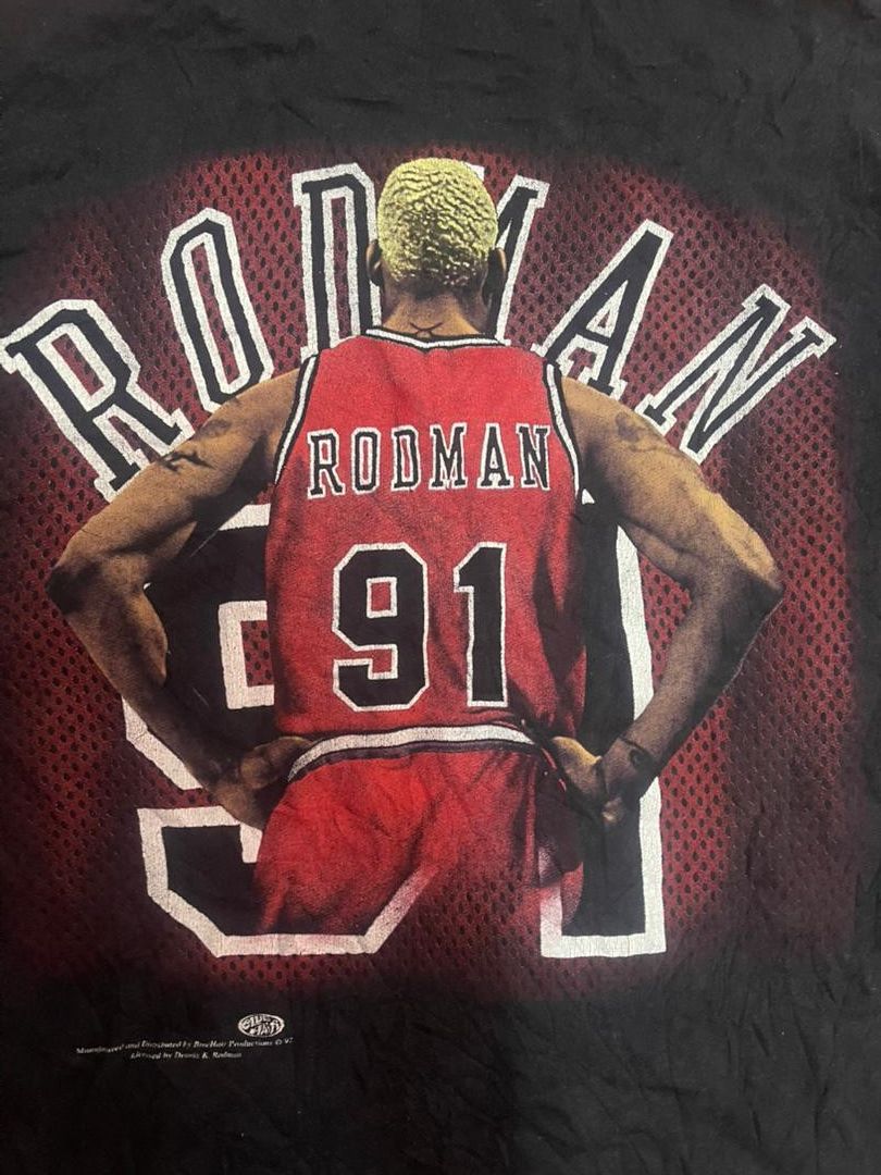 Rap Tees Vintage Denis Rodman Size US M / EU 48-50 / 2 - 1 Thumbnail