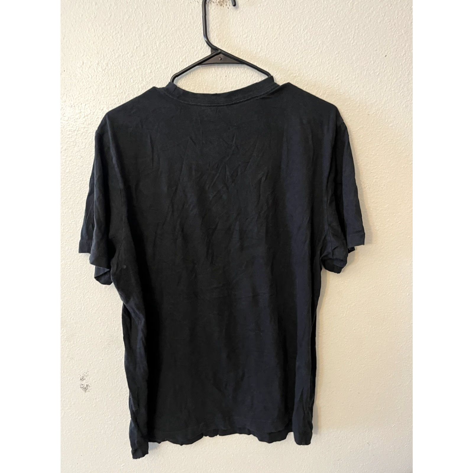 Nike Nike T-Shirt Adult L Black Short Sleeve Crewneck Logo Swoosh Nike Dri-Fit Mens Size US L / EU 52-54 / 3 - 2 Thumbnail