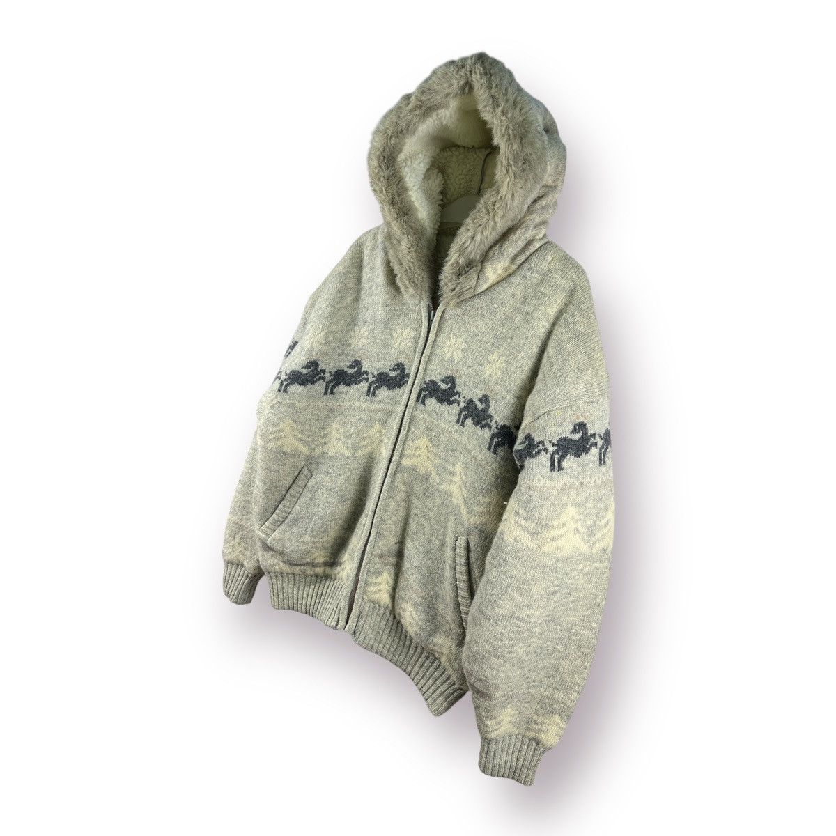 Japanese Brand 🔥 Jacquard House hoodie Size US M / EU 48-50 / 2 - 2 Thumbnail