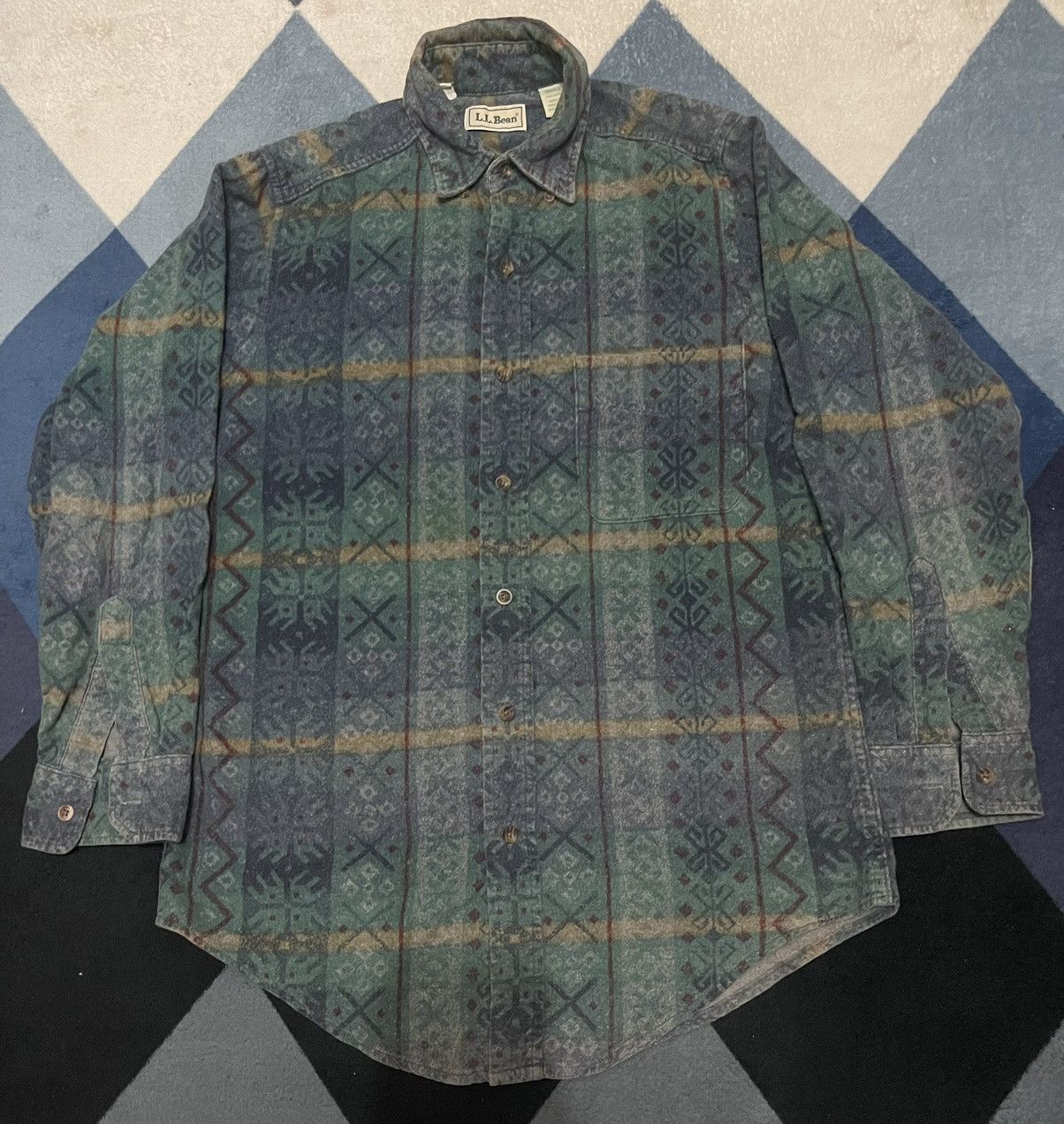 L.L. Bean VINTAGE L.L.BEAN LONG SLEEVE SHIRT USA Size US S / EU 44-46 / 1 - 1 Thumbnail