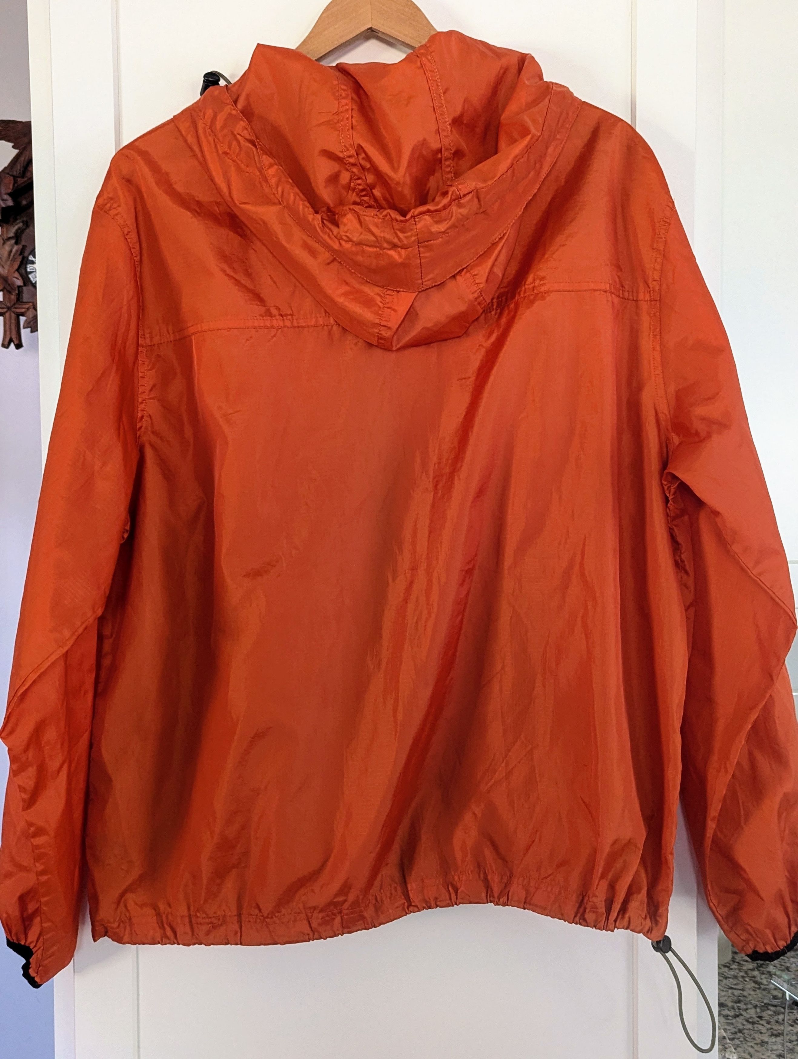 Tommy Hilfiger Tommy Hilfiger Orange Y2K Windbreaker Jacket Large Vintage Size US L / EU 52-54 / 3 - 2 Thumbnail