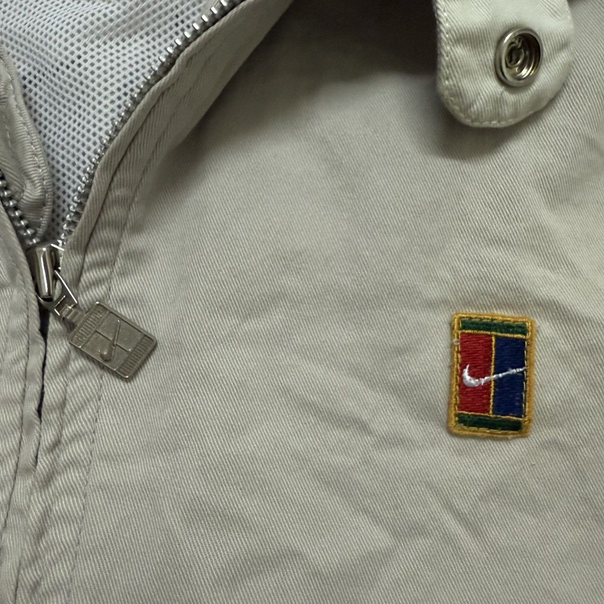 Nike Vintage 90s Nike Court Jacket Cotton Zip Up Size US XL / EU 56 / 4 - 7 Thumbnail