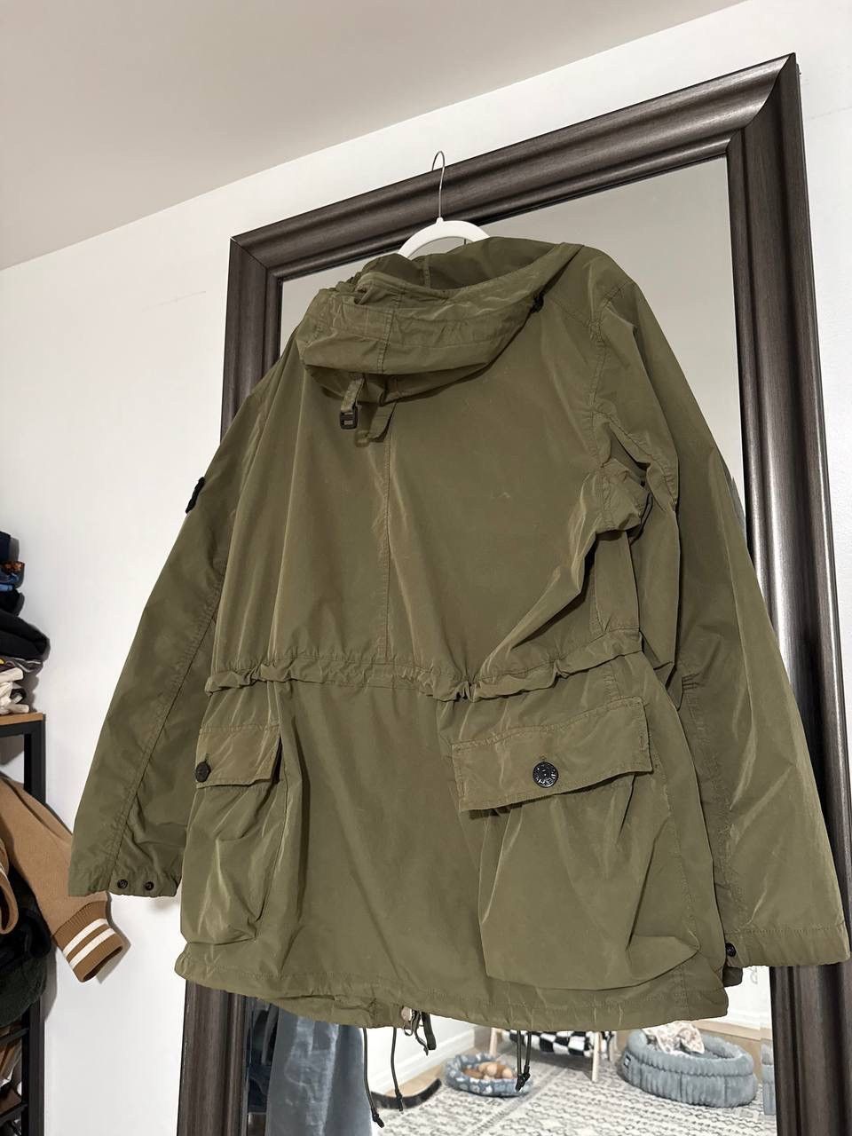 Stone Island Stone Island Khaki Green David Tela Light TC Parka XXL rare Size US XXL / EU 58 / 5 - 13 Thumbnail