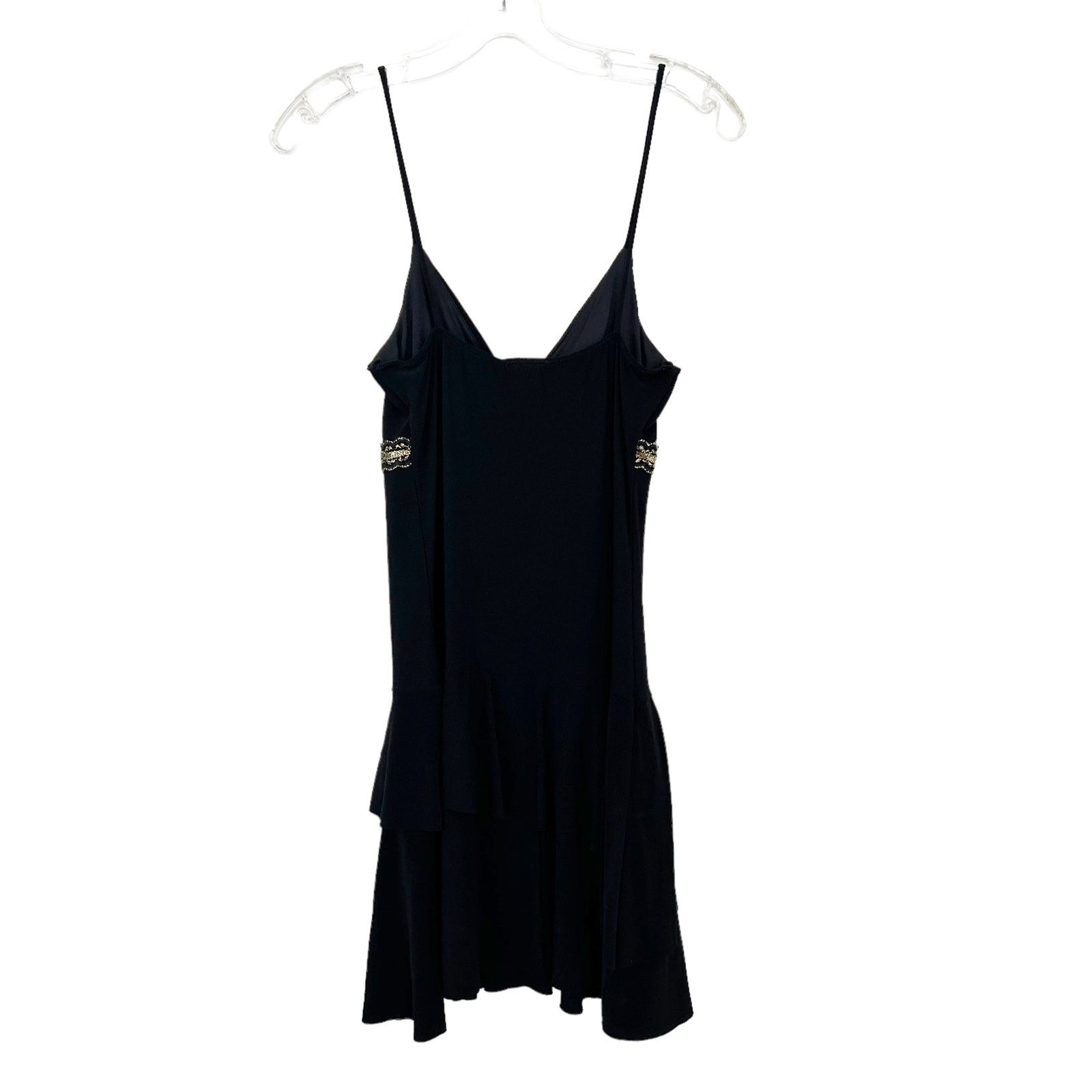 Other Vintage Y2K Taboo Black Gold Mini Dress Sz M Size M / US 6-8 / IT 42-44 - 5 Thumbnail