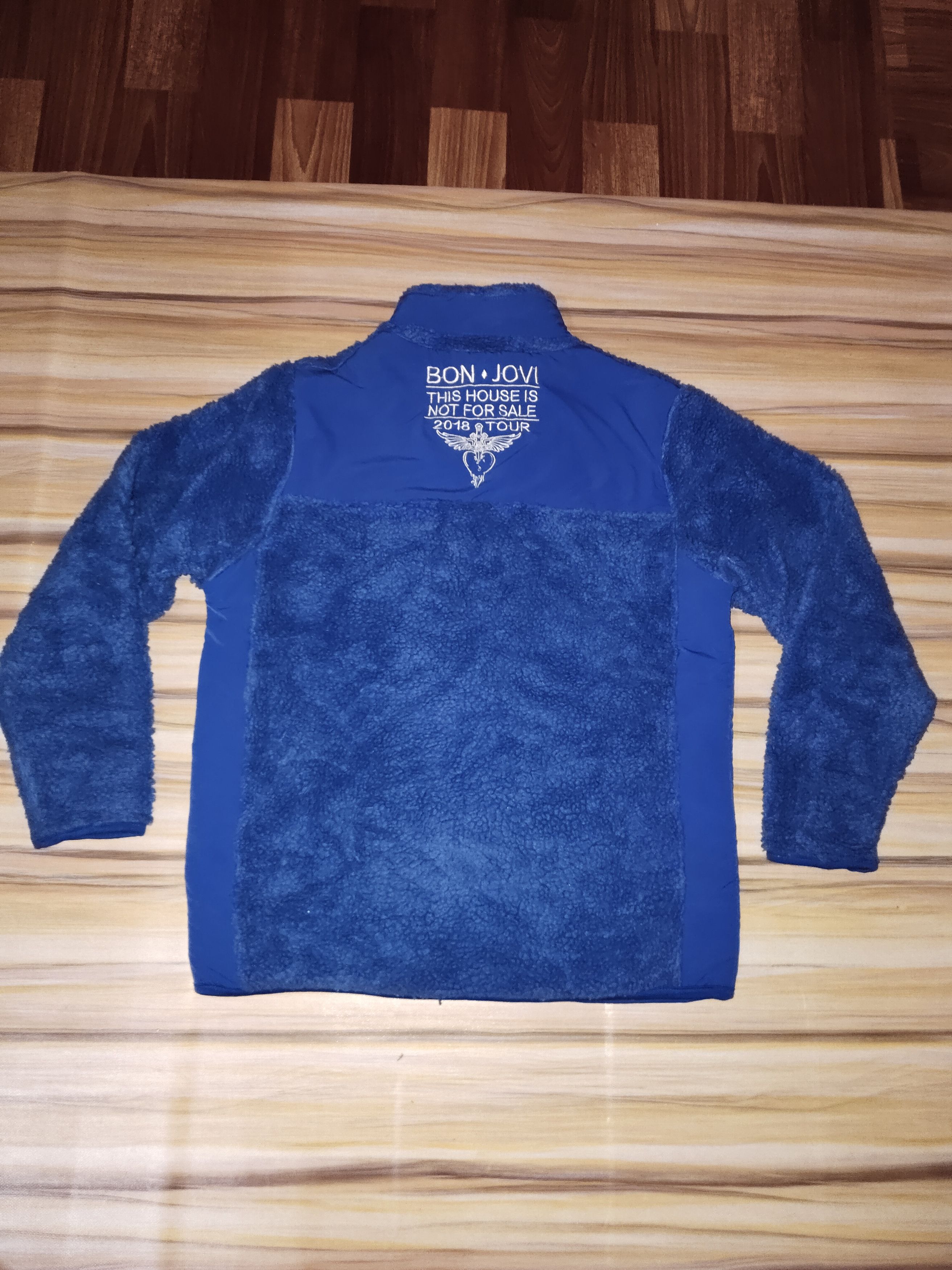 Band Tees × Bon Jovi BON JOVI 2018 Tour THIS HOUSE IS NOT FOR SALE Fleece Jacket Size US M / EU 48-50 / 2 - 7 Thumbnail