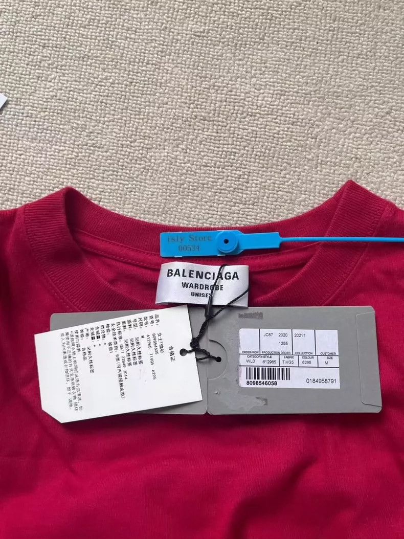 Other Balenciaga Front and back monogram logo short sleeve T-shi Size US M / EU 48-50 / 2 - 4 Thumbnail
