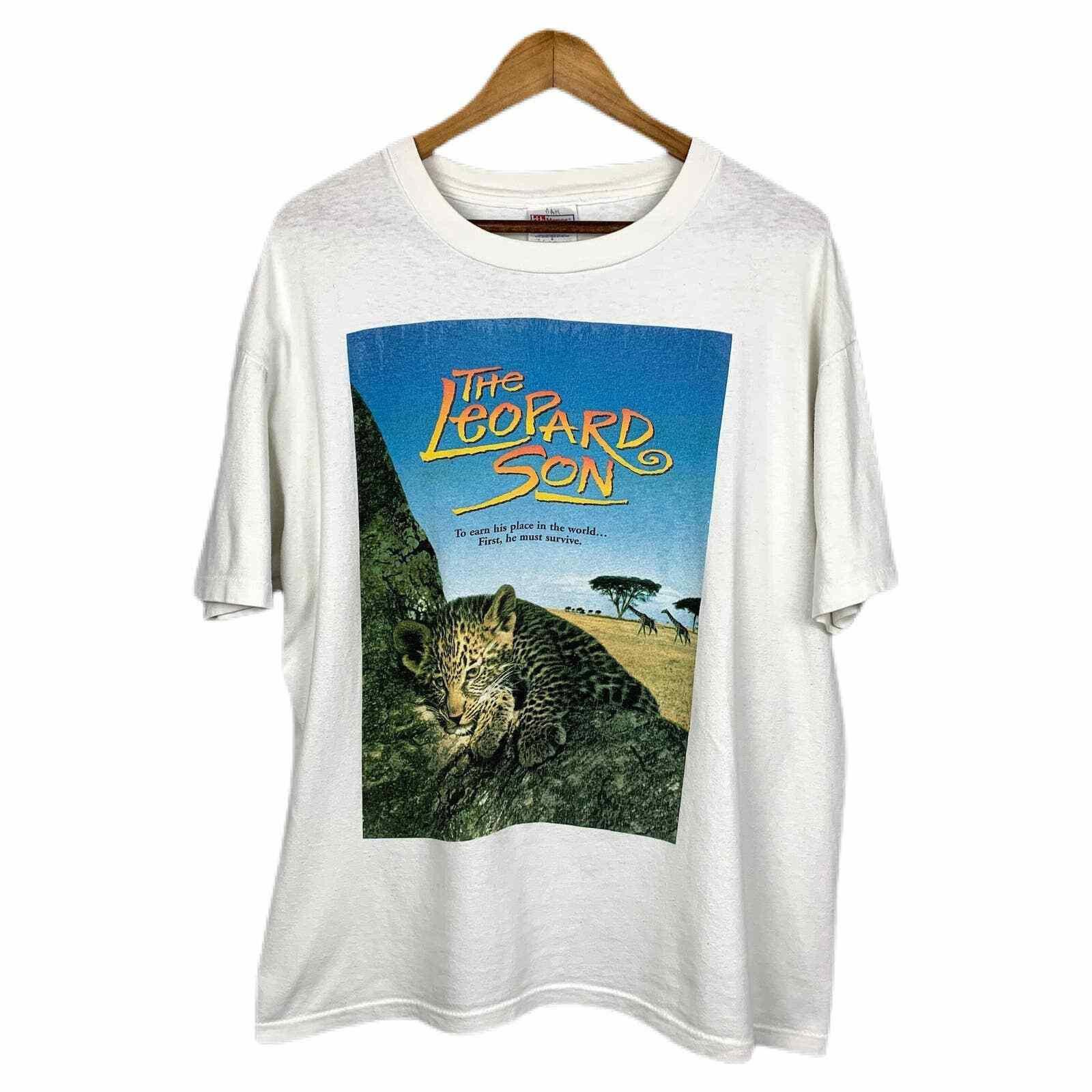 Other Vintage 90s Discovery Channel The Leopard Son T Shirt Large Size US L / EU 52-54 / 3 - 1 Thumbnail