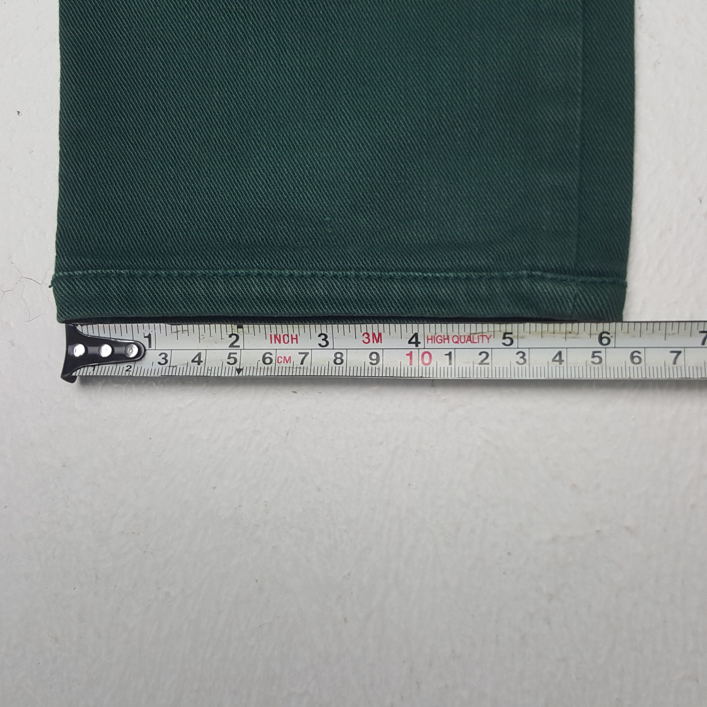 Balmain × Vintage Vintage Balmain Emerald Green Jeans Size US 29 - 11 Thumbnail