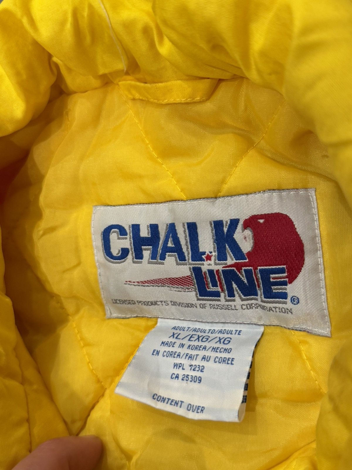 Chalk Line Vintage Kansas City Chiefs Chalk Line Puffer Jacket size XL Size US XL / EU 56 / 4 - 5 Thumbnail