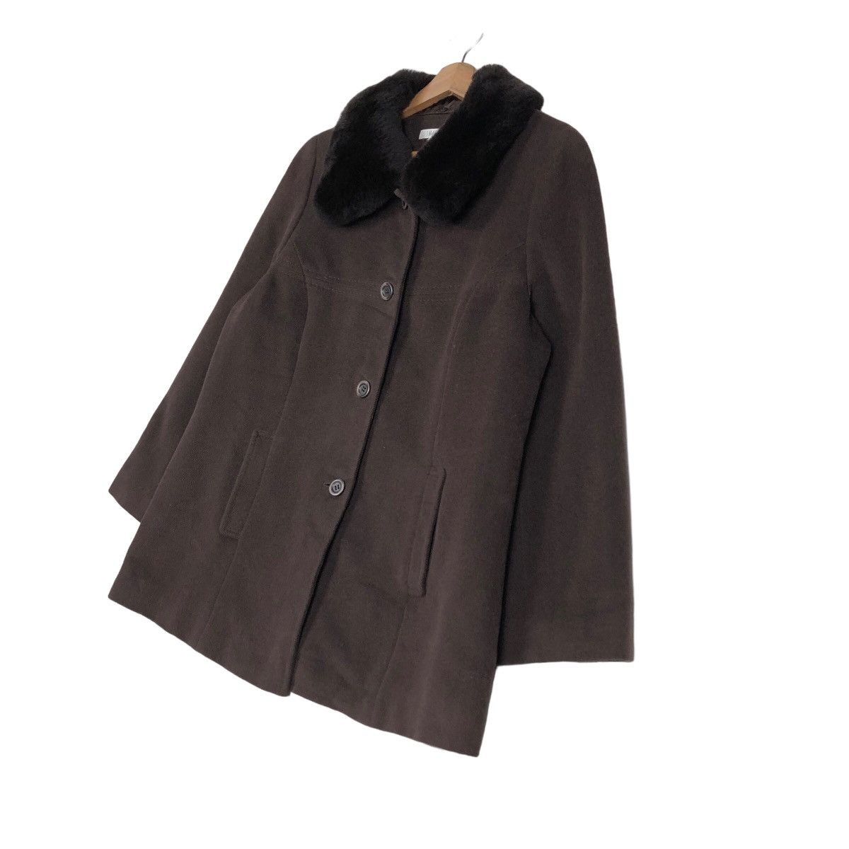 Issey Miyake 🔥Vintage Button Jacket Imagina Issey Miyake Mink Fur Collar Size US M / EU 48-50 / 2 - 2 Thumbnail