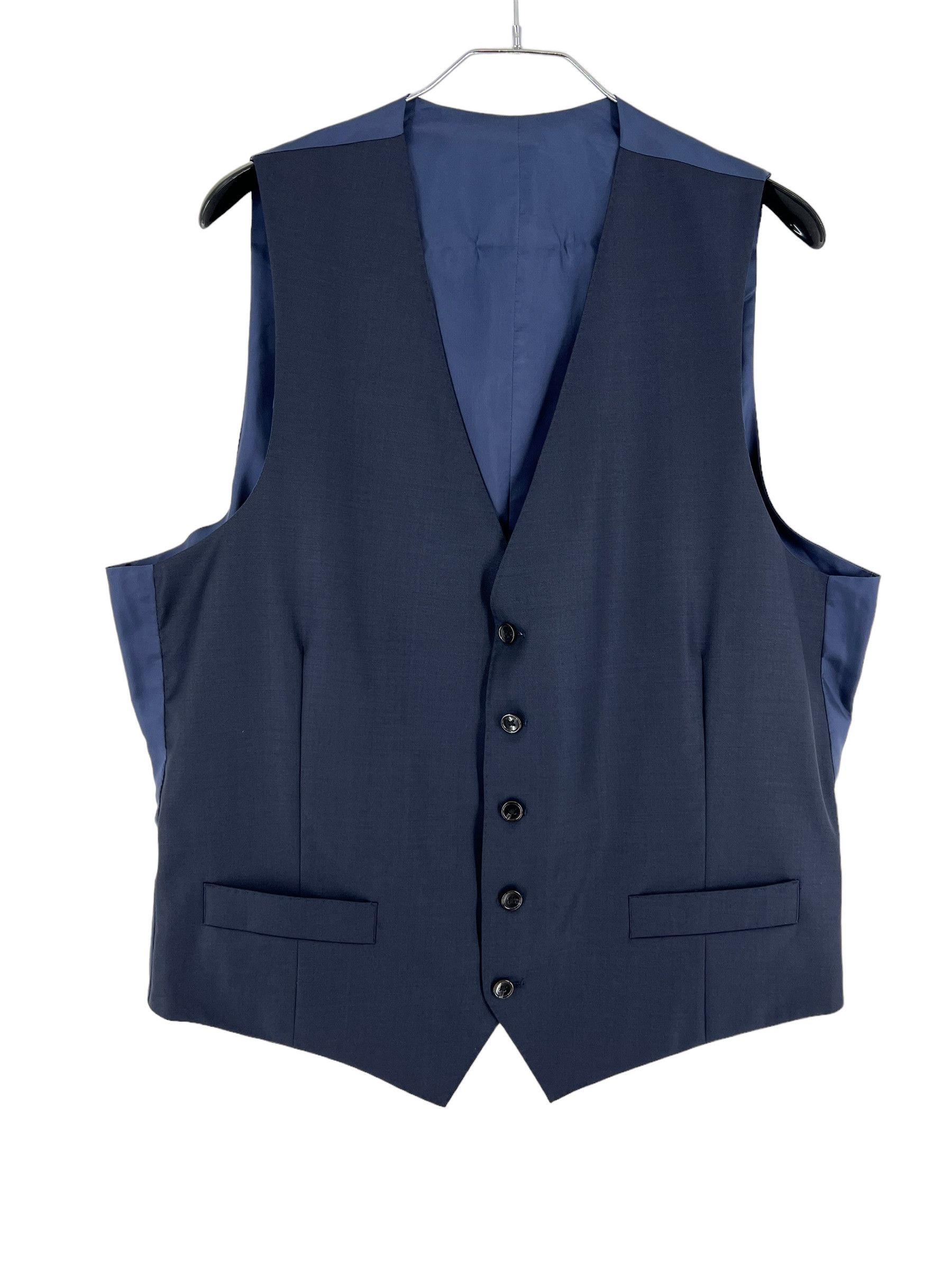 Suitsupply Lazio Wool Formal Blazer Waistcoat Suit EU:56; UK/US:46R Size 46R - 5 Thumbnail