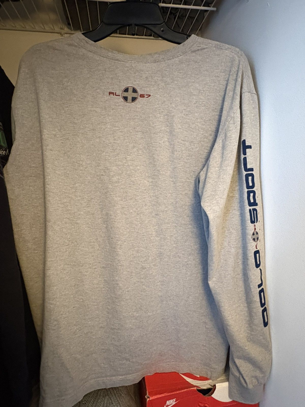 Polo Ralph Lauren RALPH LAUREN POLO SPORT LONG SLEEVE GRAY T-SHIRT Size US S / EU 44-46 / 1 - 3 Thumbnail