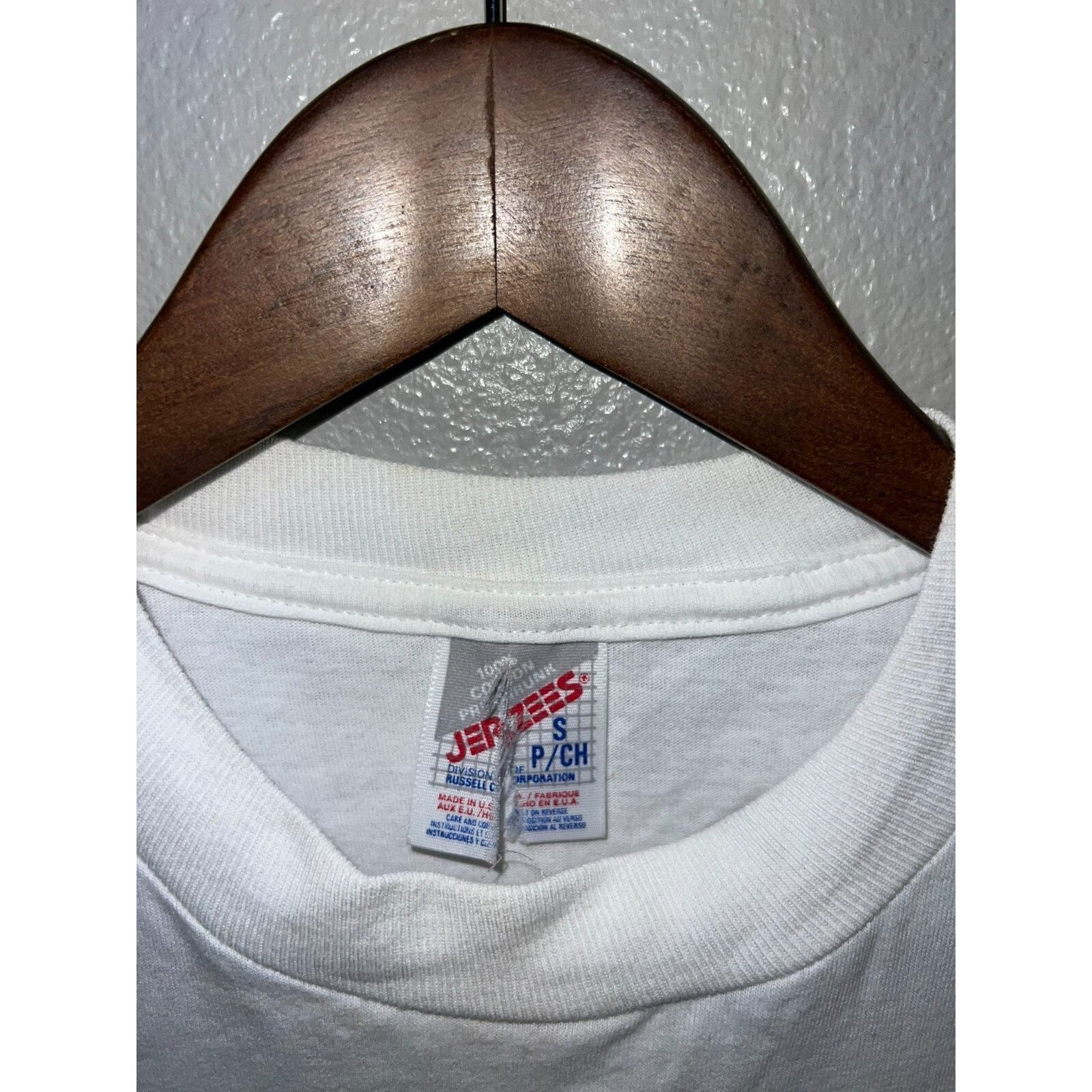 Jerzees Vintage Korean Camp Shirt Test Print Utah Skiing Ski Tee S Size US S / EU 44-46 / 1 - 6 Thumbnail