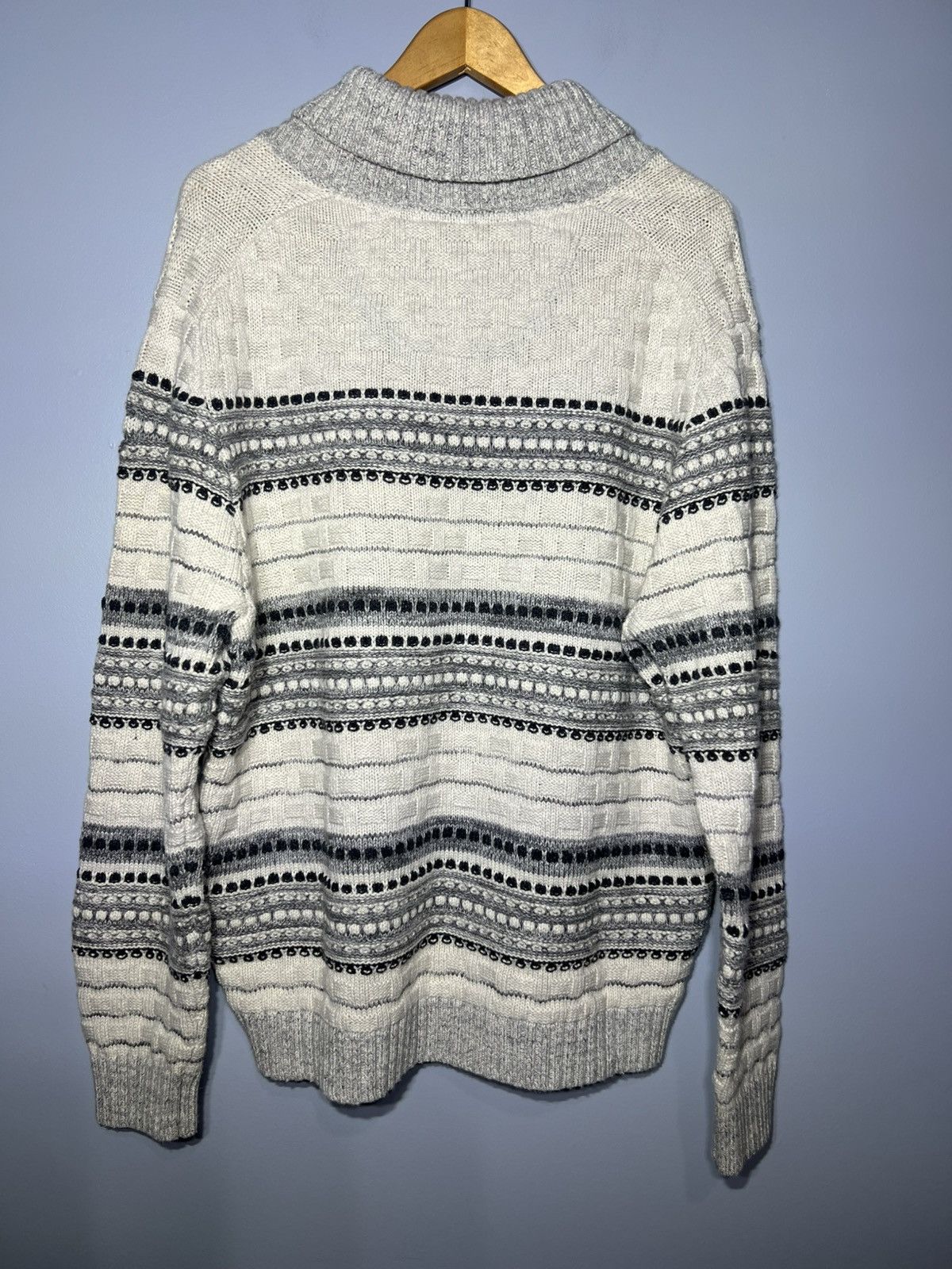 Tommy Hilfiger Tommy Bahama Cowl Neck Sweater Sz XL Pullover Wool Blend Size US XL / EU 56 / 4 - 3 Thumbnail