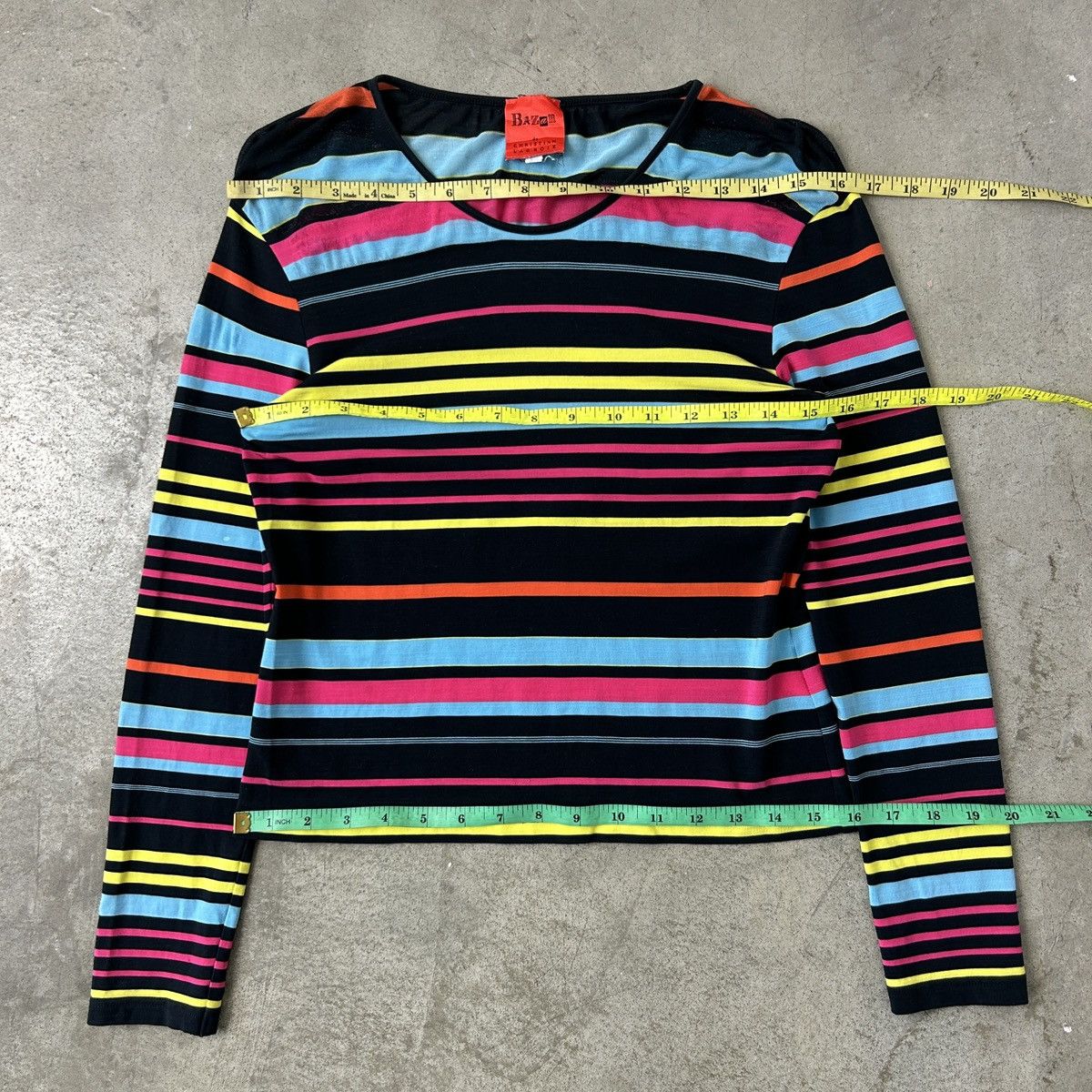Christian Lacroix Bazaar de Christian LaCroix - Striped Top Size S / US 4 / IT 40 - 10 Thumbnail