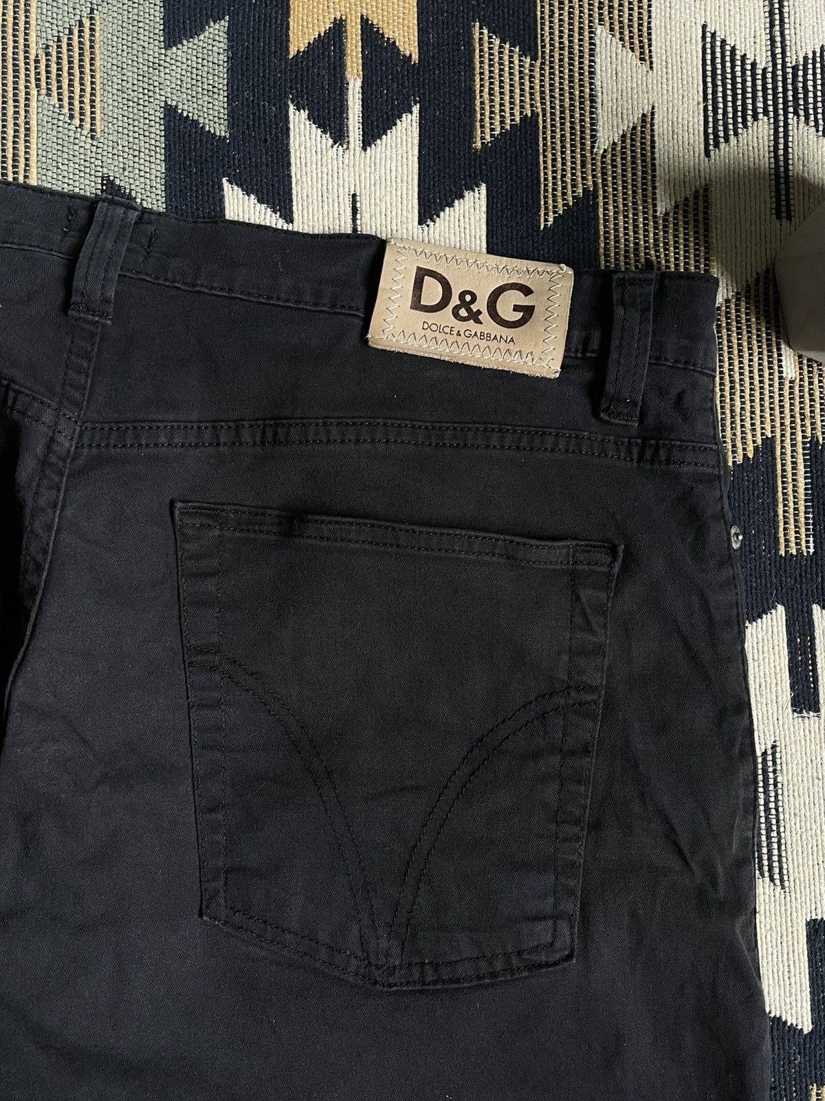 Vintage Vintage Dolce & Gabbana Denim Pants Size US 36 / EU 52 - 4 Thumbnail