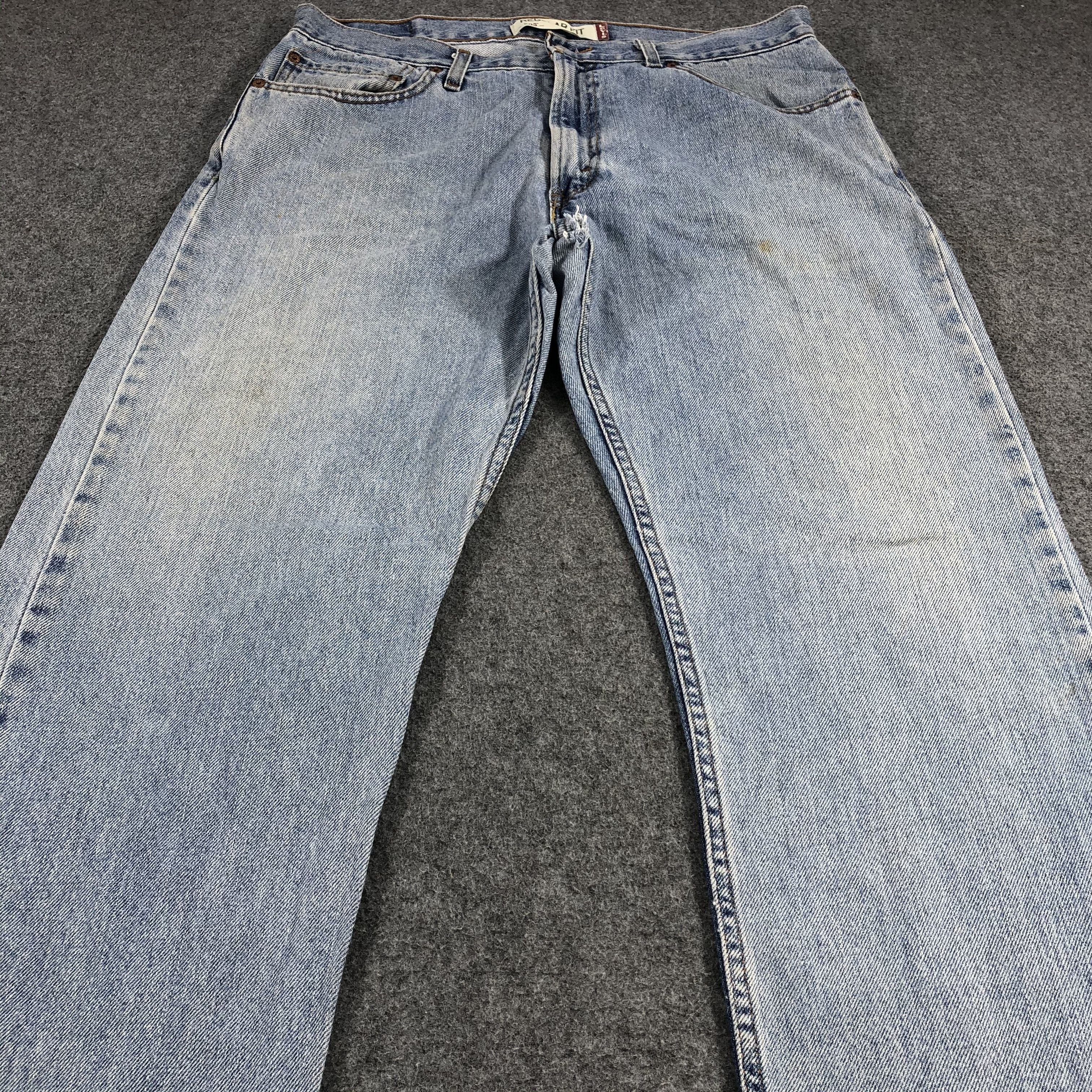 Levi's × Vintage Vintage Light Wash Levis 505 Jeans-JM1293 Size US 36 / EU 52 - 3 Thumbnail