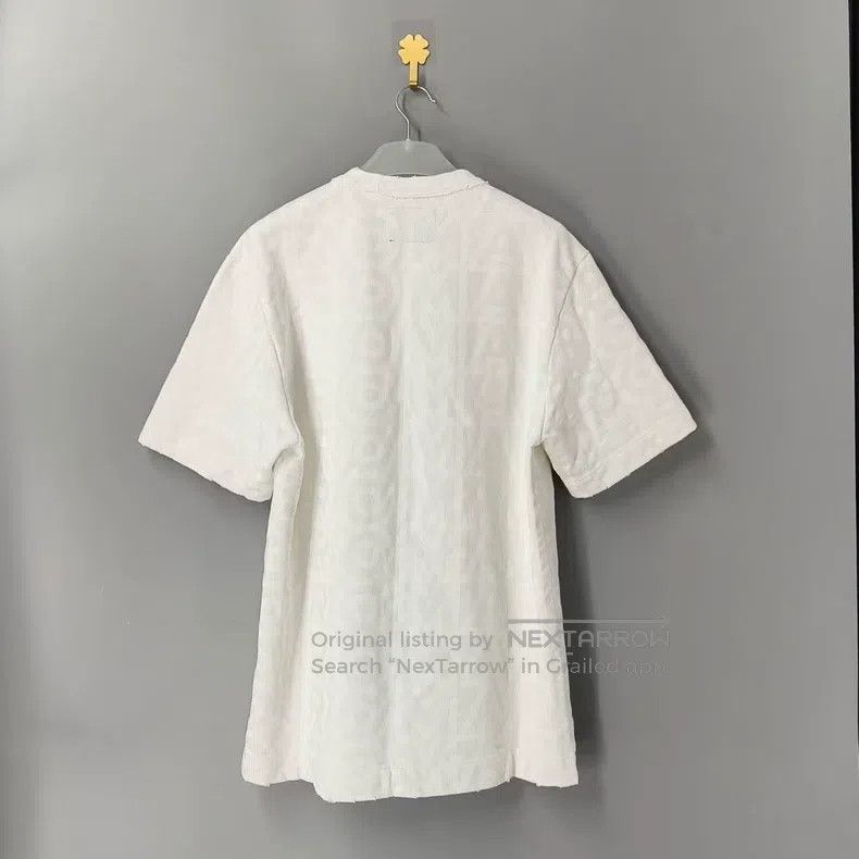 Fendi Fendi White Rubber Print Logo Short Sleeve Size US M / EU 48-50 / 2 - 2 Thumbnail