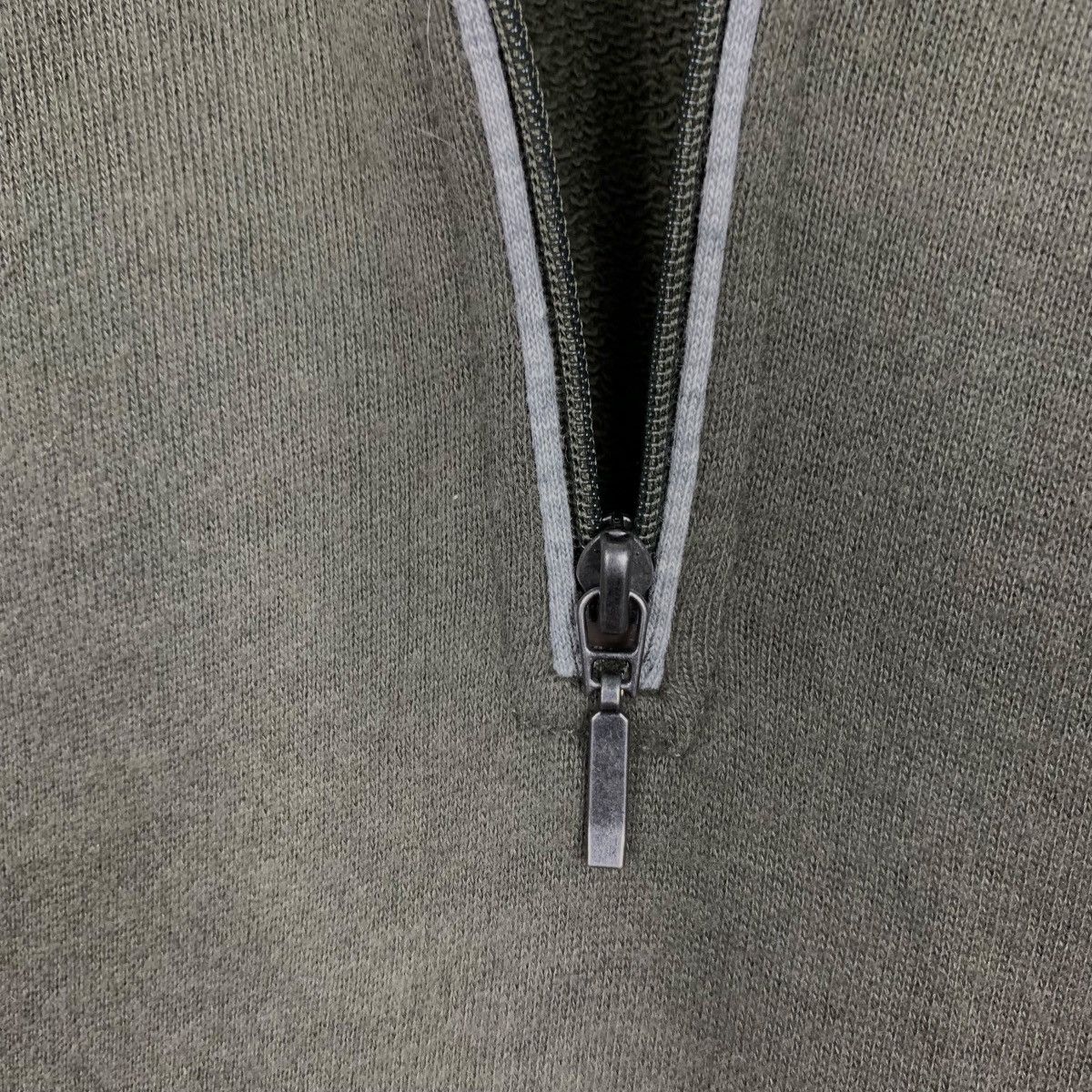 Japanese Brand MICHIKO LONDON Half Zip Turtleneck Sweatshirt 5L #1606-C72 Size US XXL / EU 58 / 5 - 13 Thumbnail