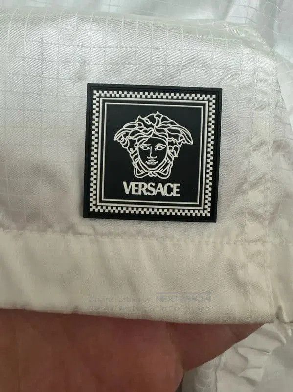 Versace Versace White Embroidered Medusa Men's Jacket . Size US XL / EU 56 / 4 - 3 Thumbnail