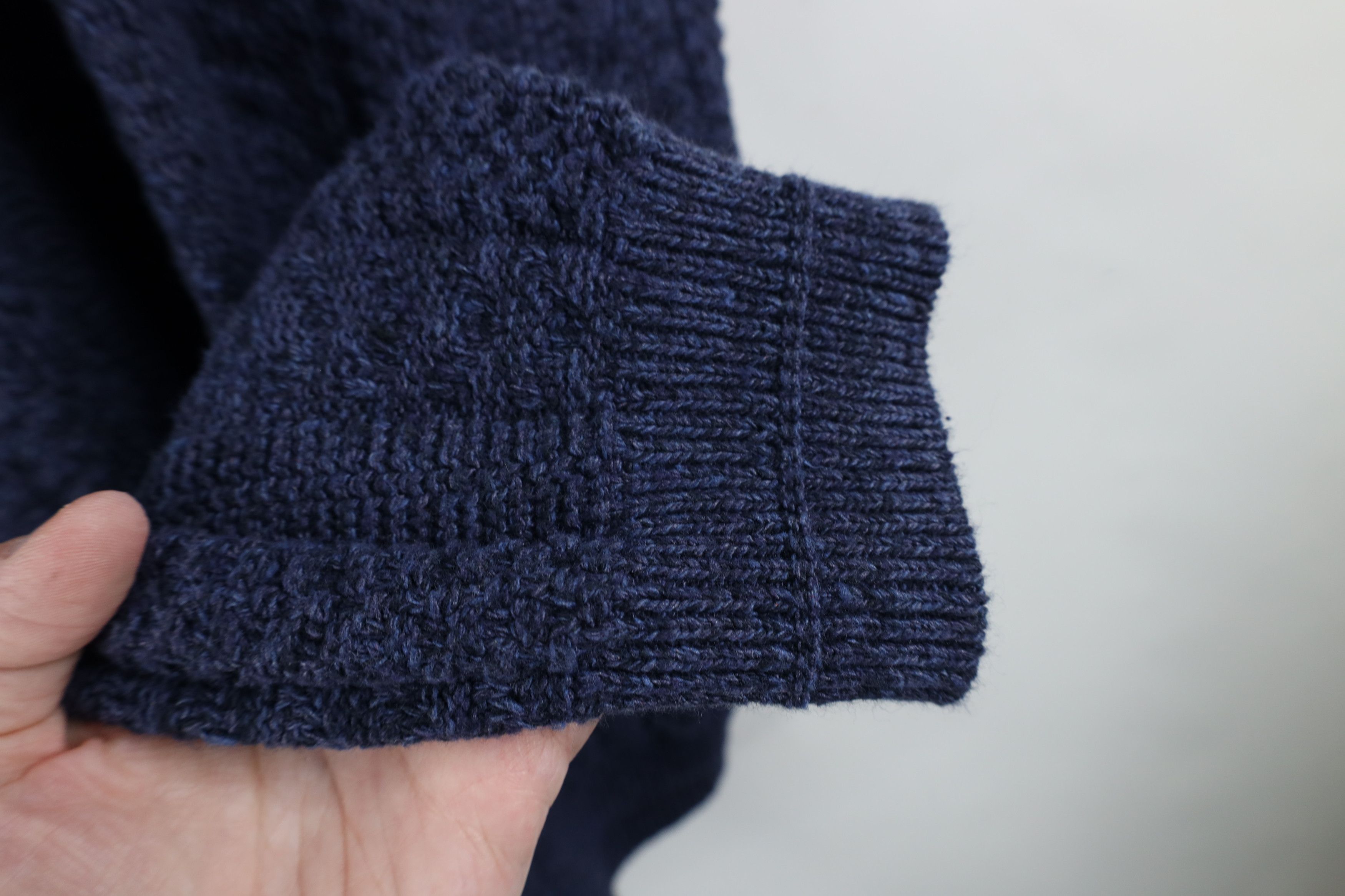 Vintage Vintage 90s Streetwear Framed Chunky Ribbed Knit Sweater Size US L / EU 52-54 / 3 - 6 Thumbnail