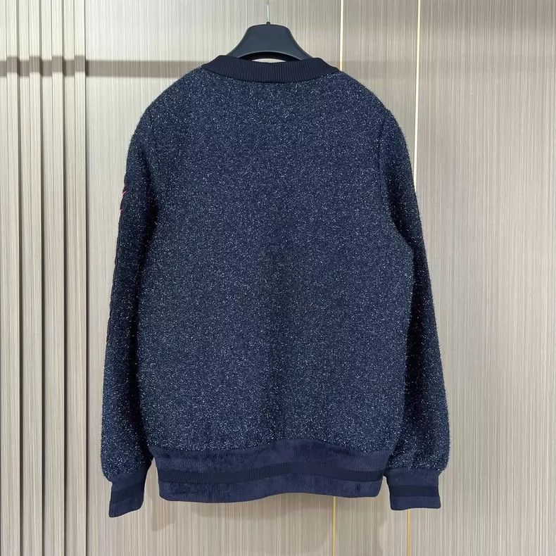 Chanel Chanel Embroidered letter starry sky glitter silk sweatshi Size XS / US 0-2 / IT 36-38 - 2 Thumbnail