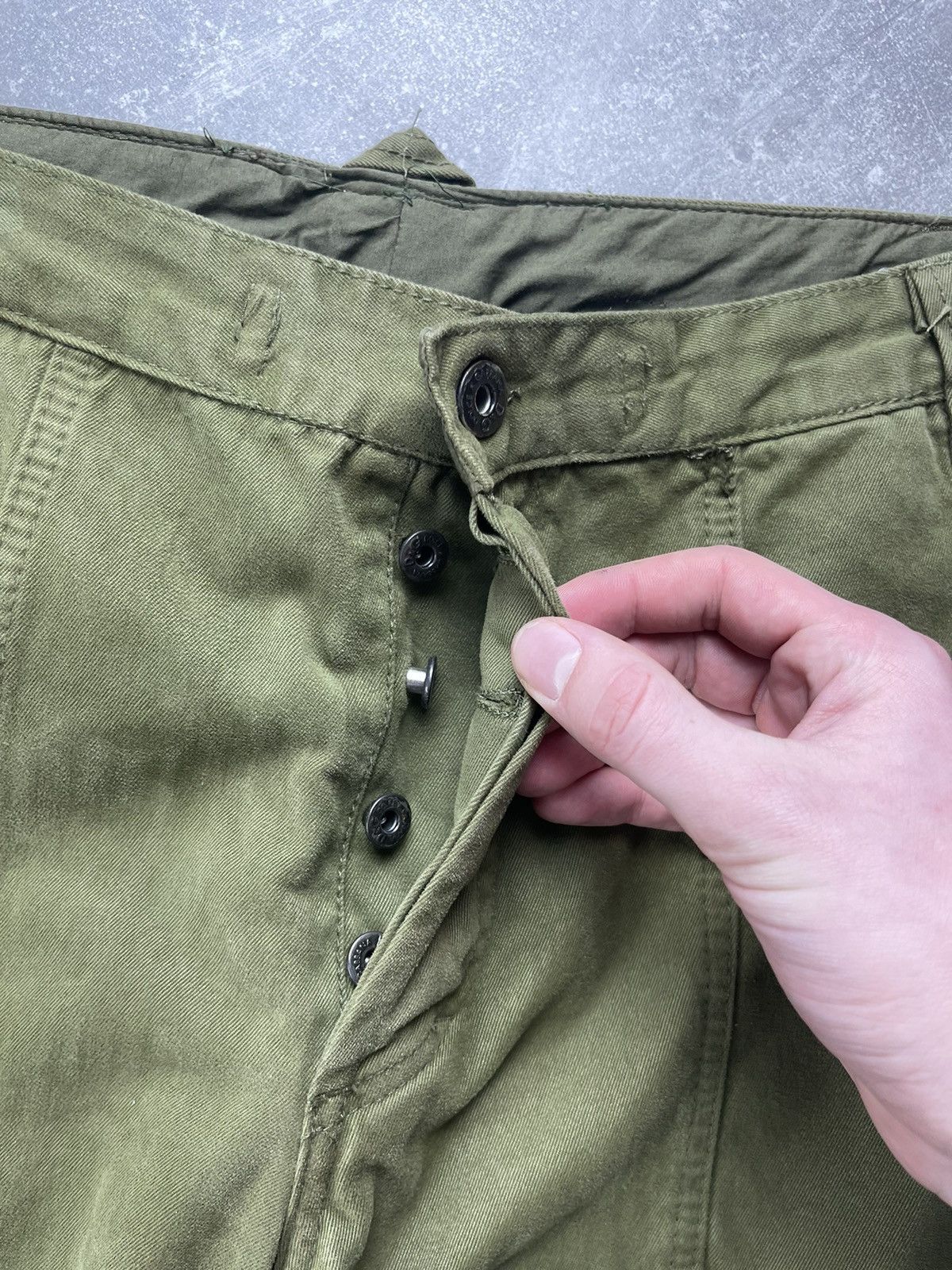 Dolce & Gabbana Dolce & Gabbana Patriot Utility Cargo Pants Olive Green Size US 33 - 12 Thumbnail