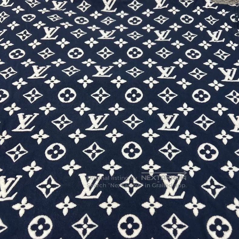 Louis Vuitton Louis Vuitton Old flower full print embossed LOGO sweatshi Size US XL / EU 56 / 4 - 5 Thumbnail
